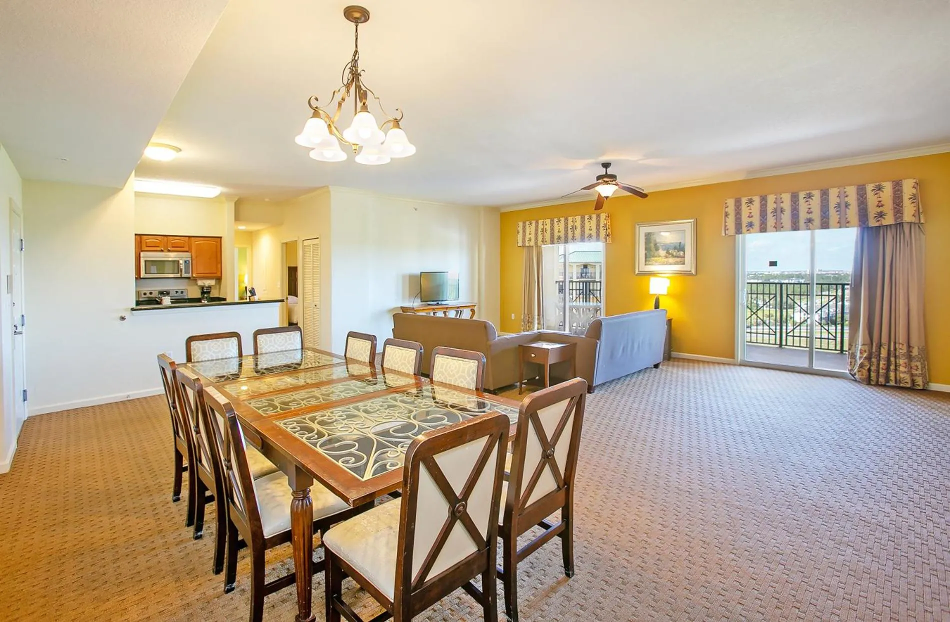 Living room in Lake Buena Vista Resort Village and Spa, Near Disney