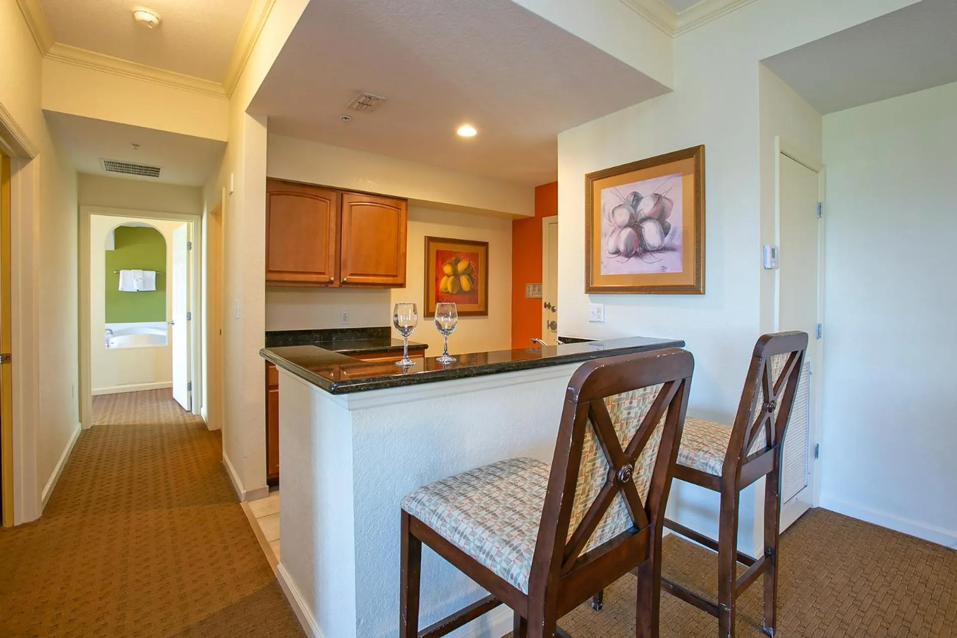 Kitchen or kitchenette in Lake Buena Vista Resort Village and Spa, Near Disney
