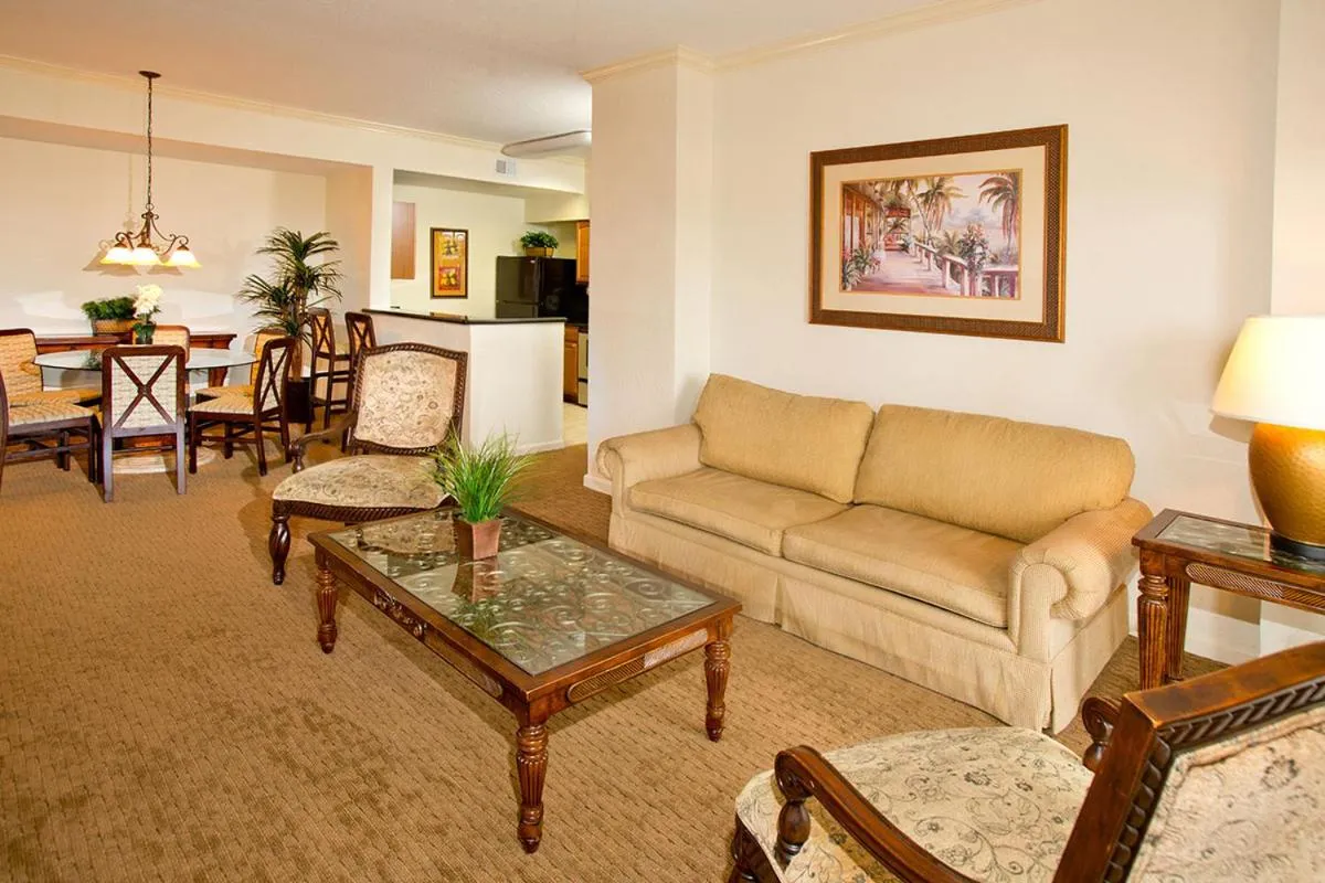 Living room in Lake Buena Vista Resort Village and Spa, Near Disney