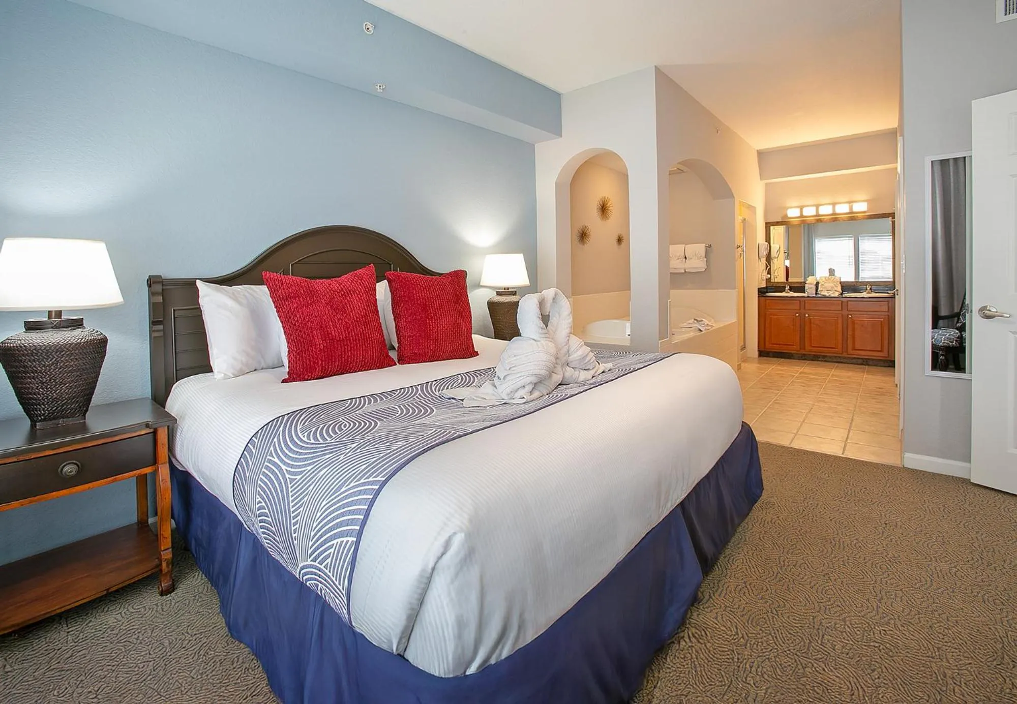 Bedroom, Bed in Lake Buena Vista Resort Village and Spa, Near Disney