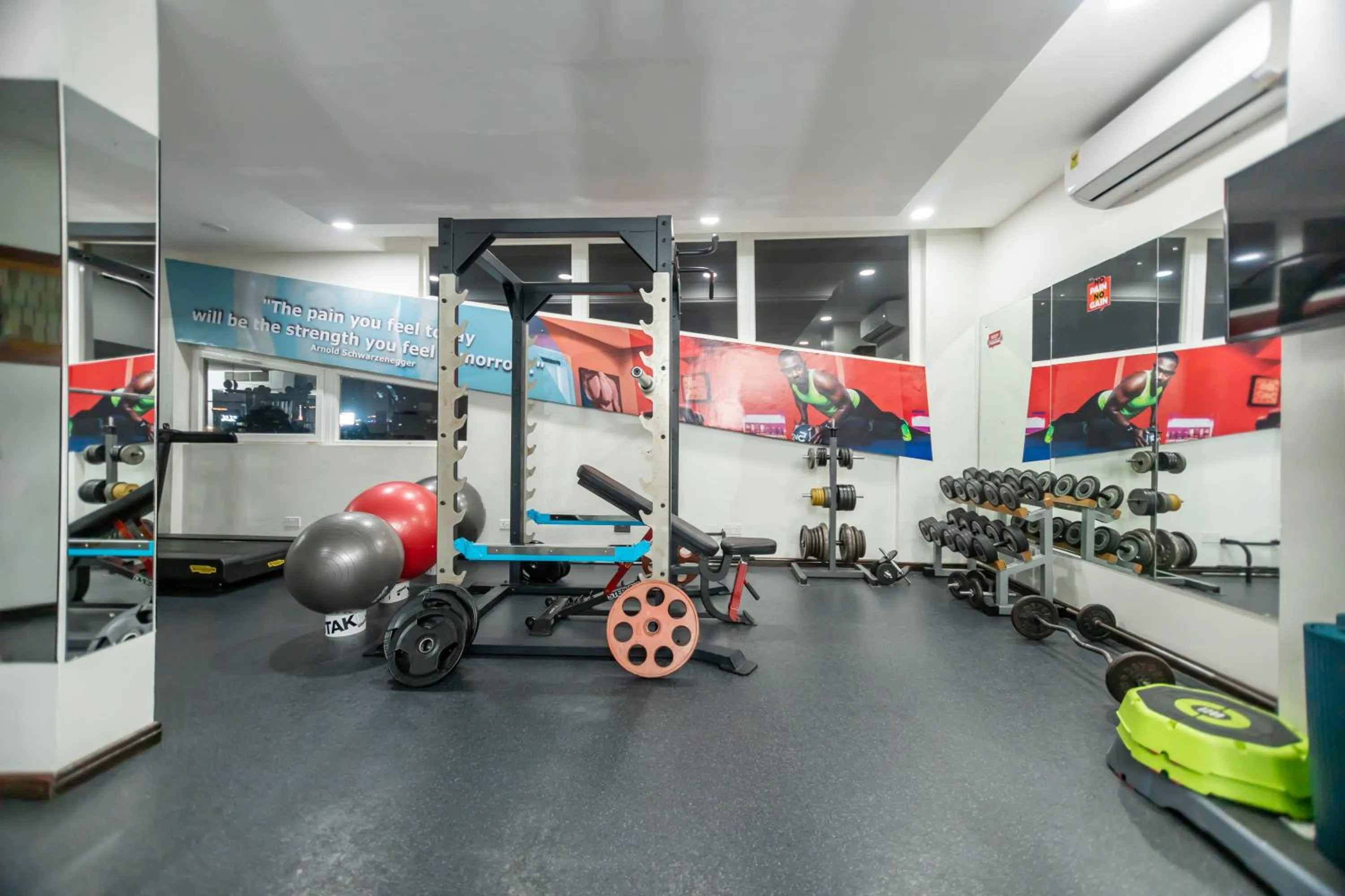 Fitness centre/facilities in The African Regent Hotel