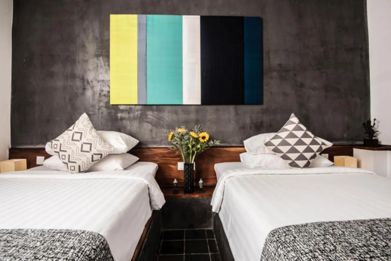 Bed in PATIO Hotel & Urban Resort