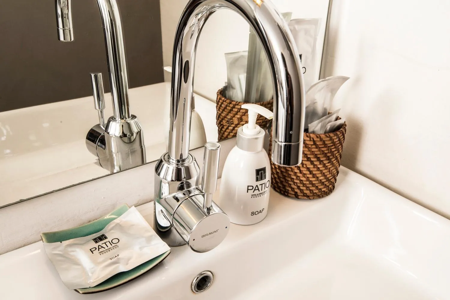 Bathroom in PATIO Hotel & Urban Resort