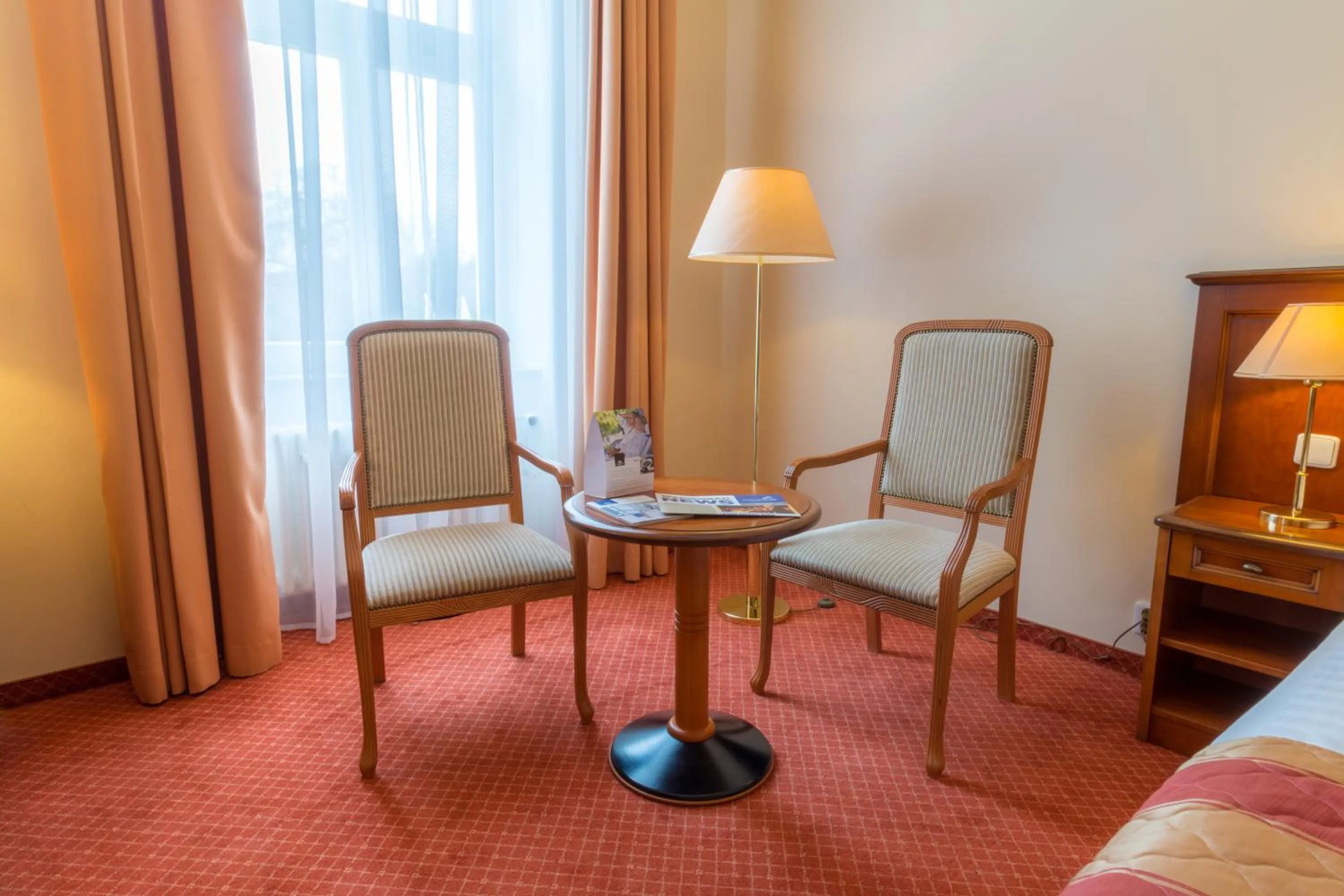 Seating area in Ensana Centrální Lázně - Maria Spa