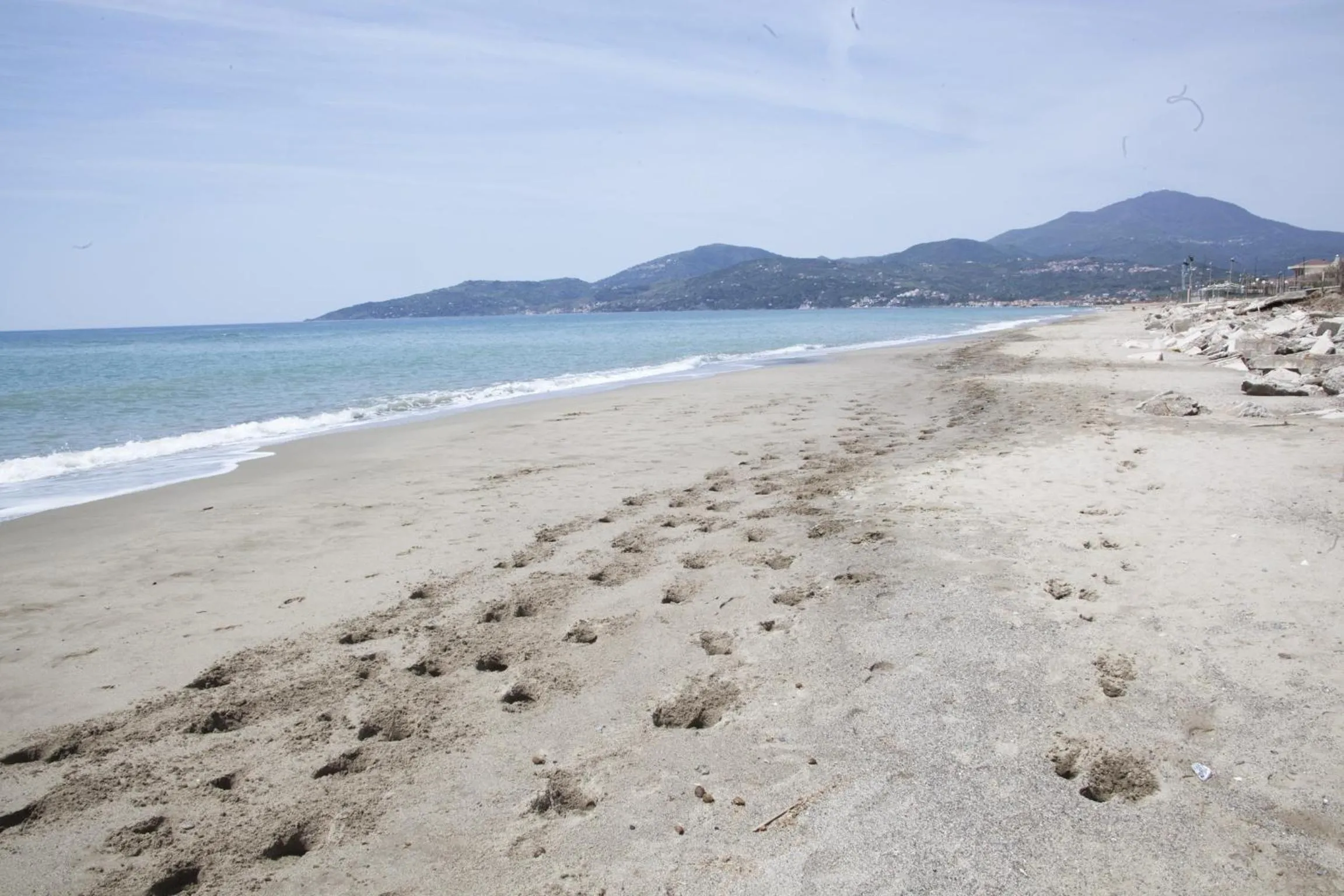 Beach in Villa Maredona