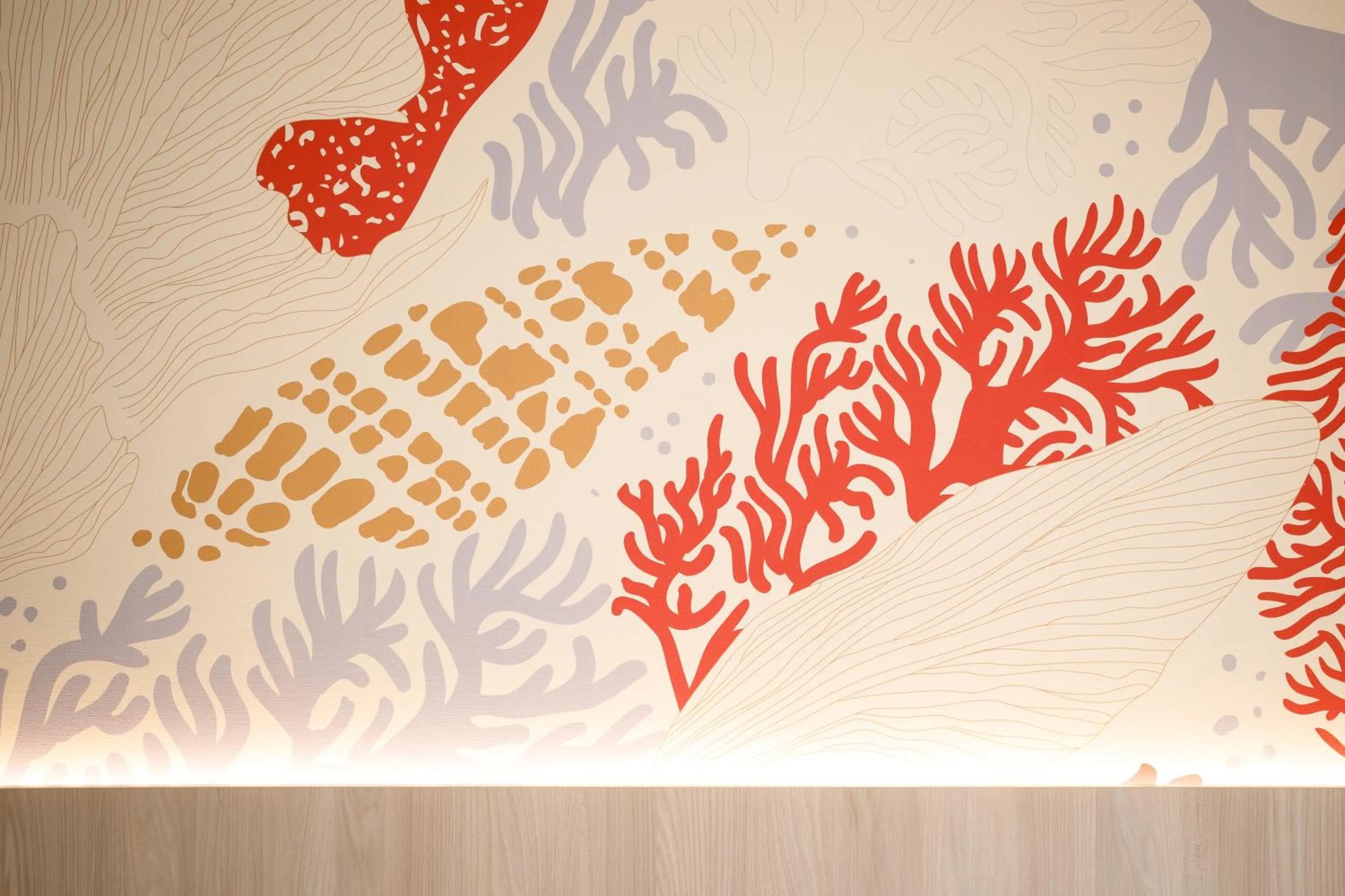 Decorative detail in Villa Maredona