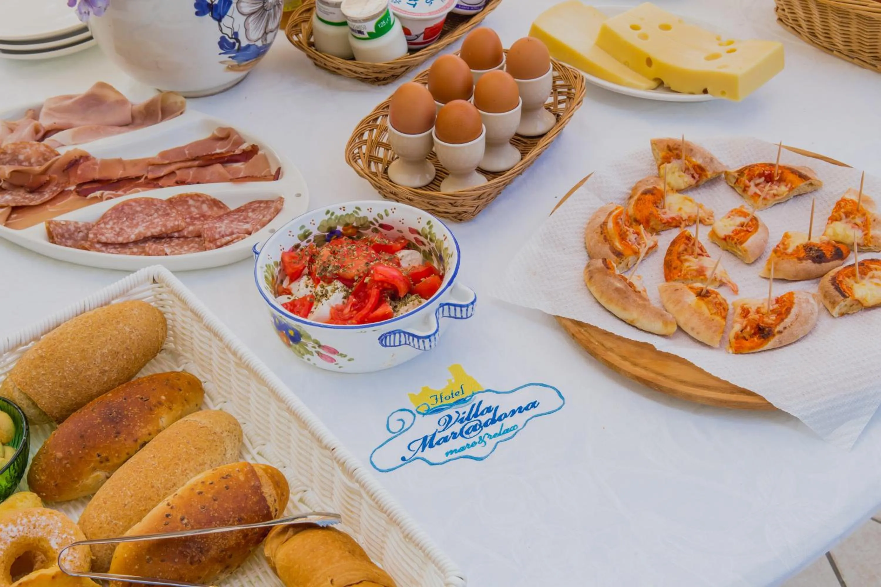 Food close-up in Villa Maredona