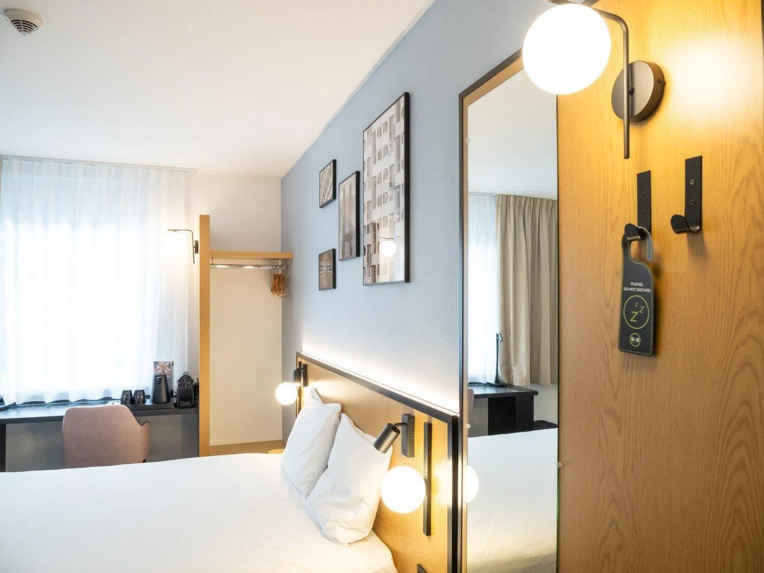 Photo of the whole room, Bed in B&B HOTEL Wrocław Centrum