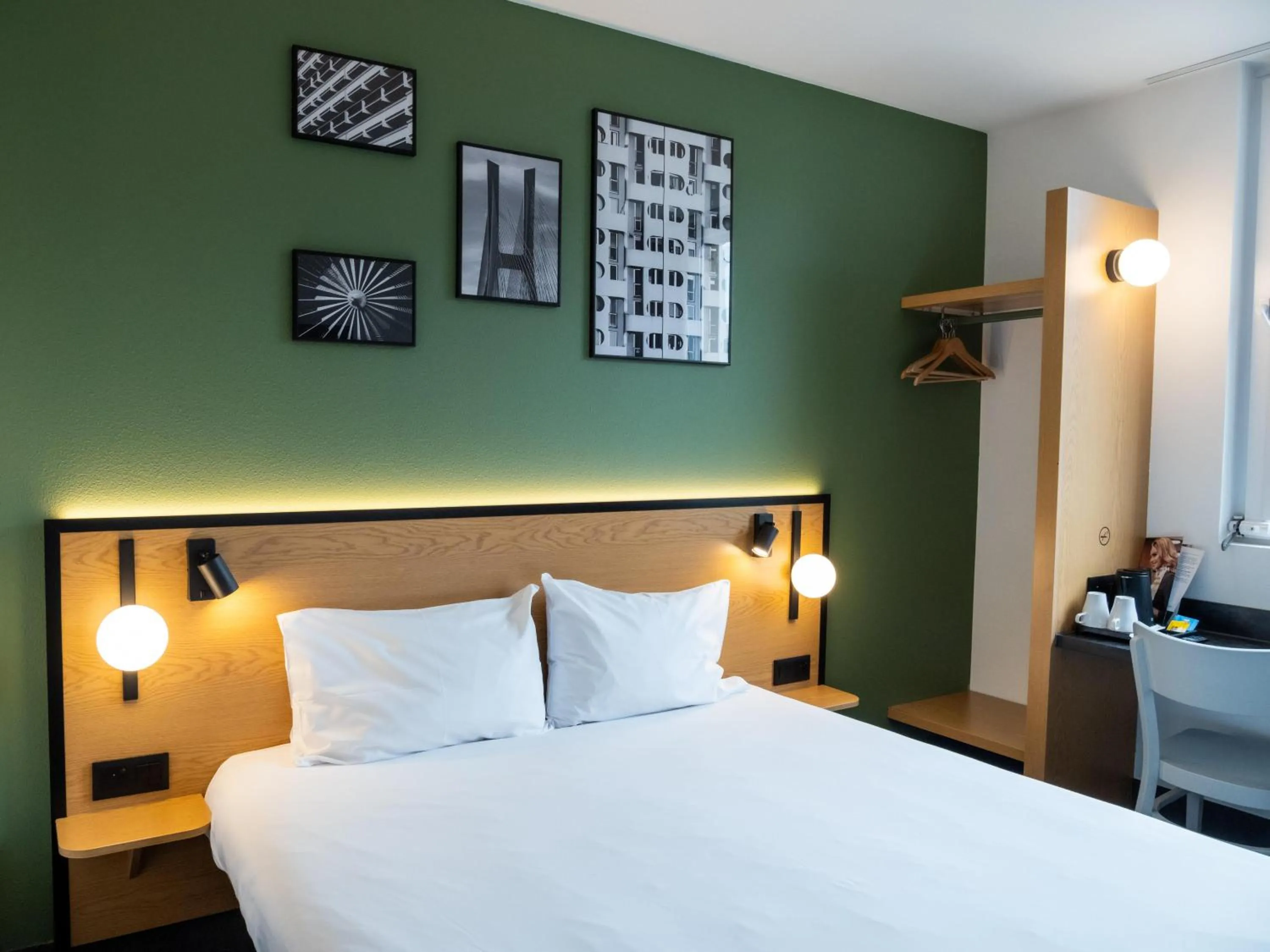 Photo of the whole room, Bed in B&B HOTEL Wrocław Centrum