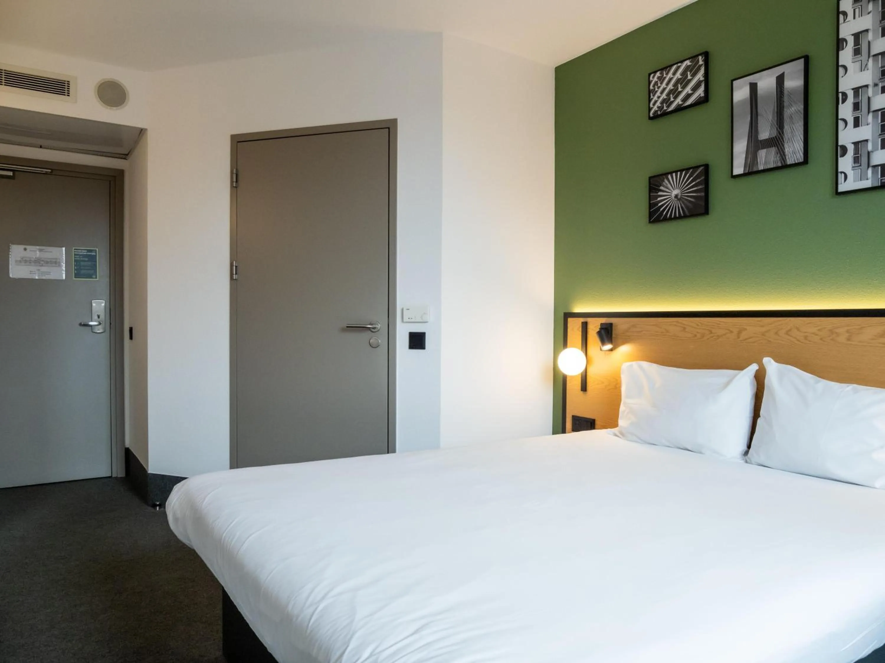 Photo of the whole room, Bed in B&B HOTEL Wrocław Centrum