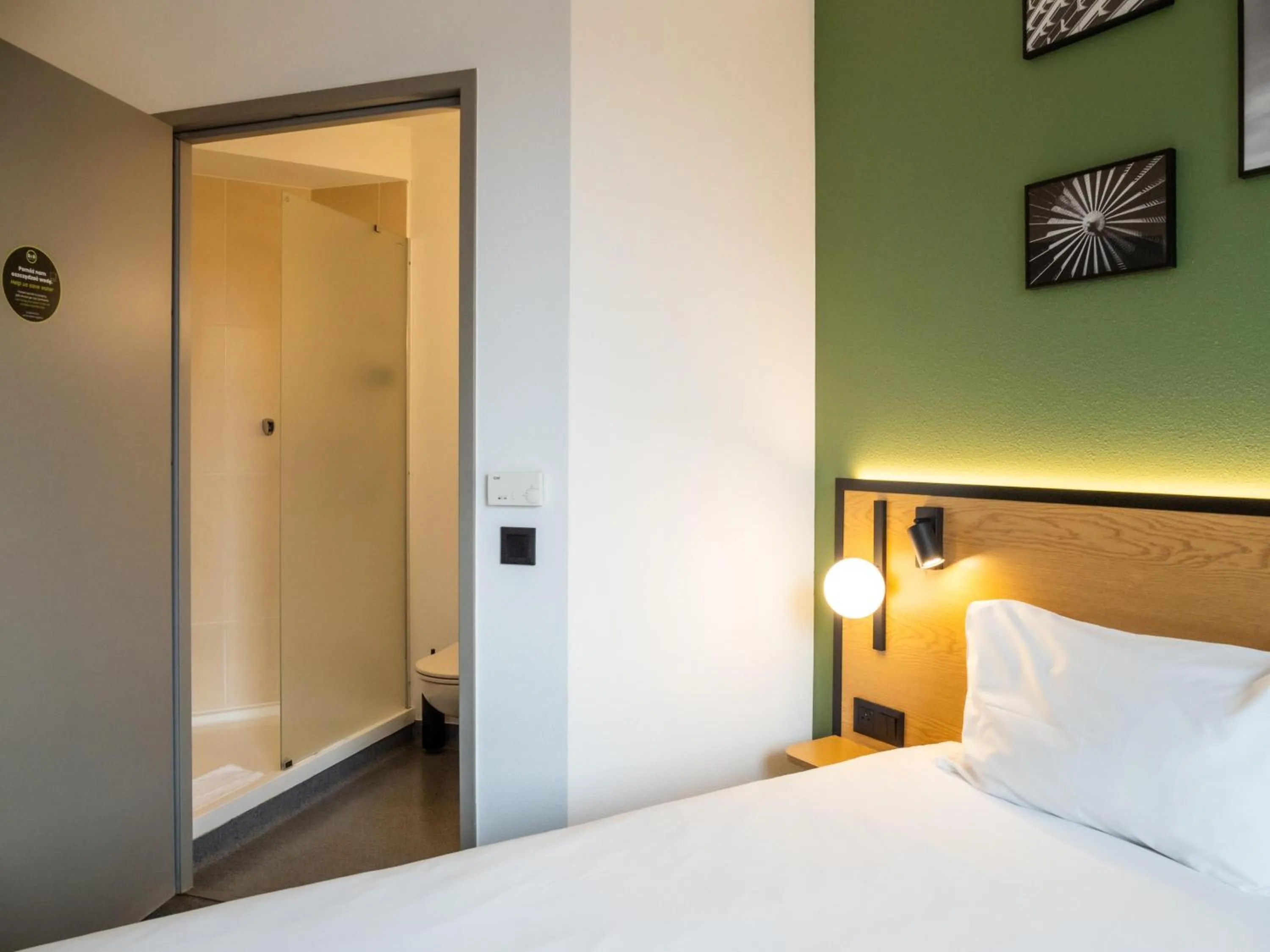 Photo of the whole room, Bed in B&B HOTEL Wrocław Centrum