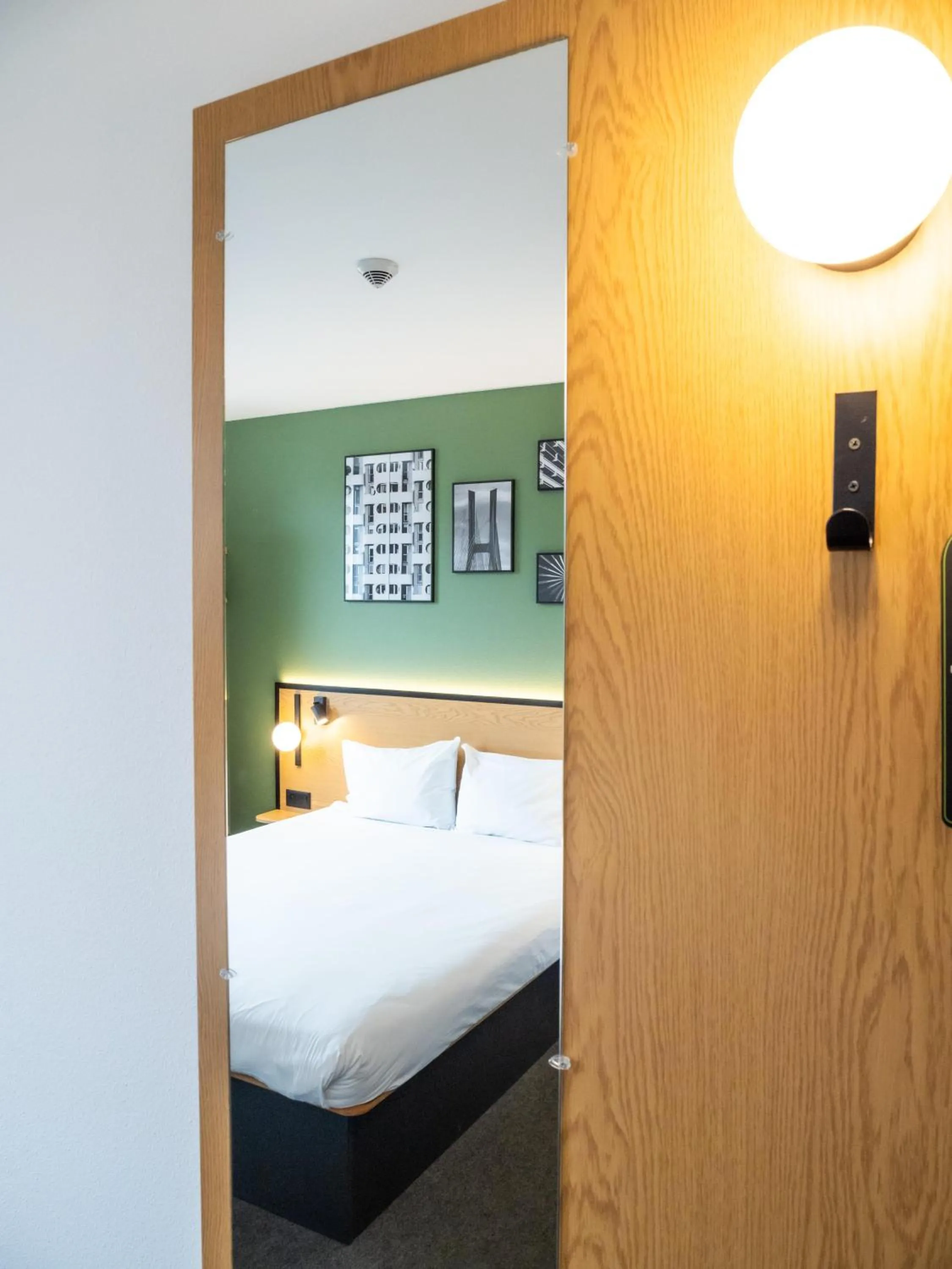 Photo of the whole room, Bed in B&B HOTEL Wrocław Centrum