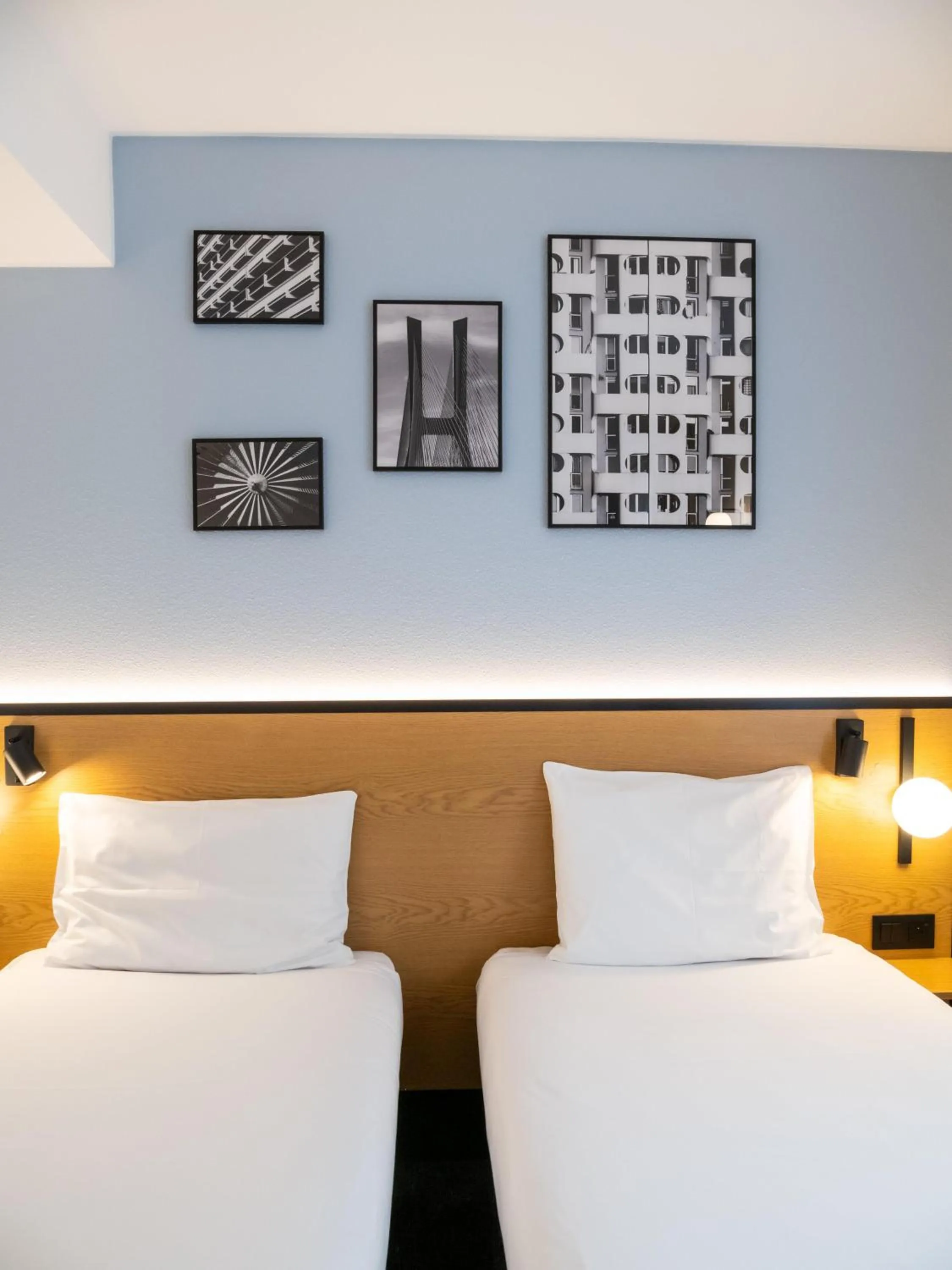 Photo of the whole room, Bed in B&B HOTEL Wrocław Centrum