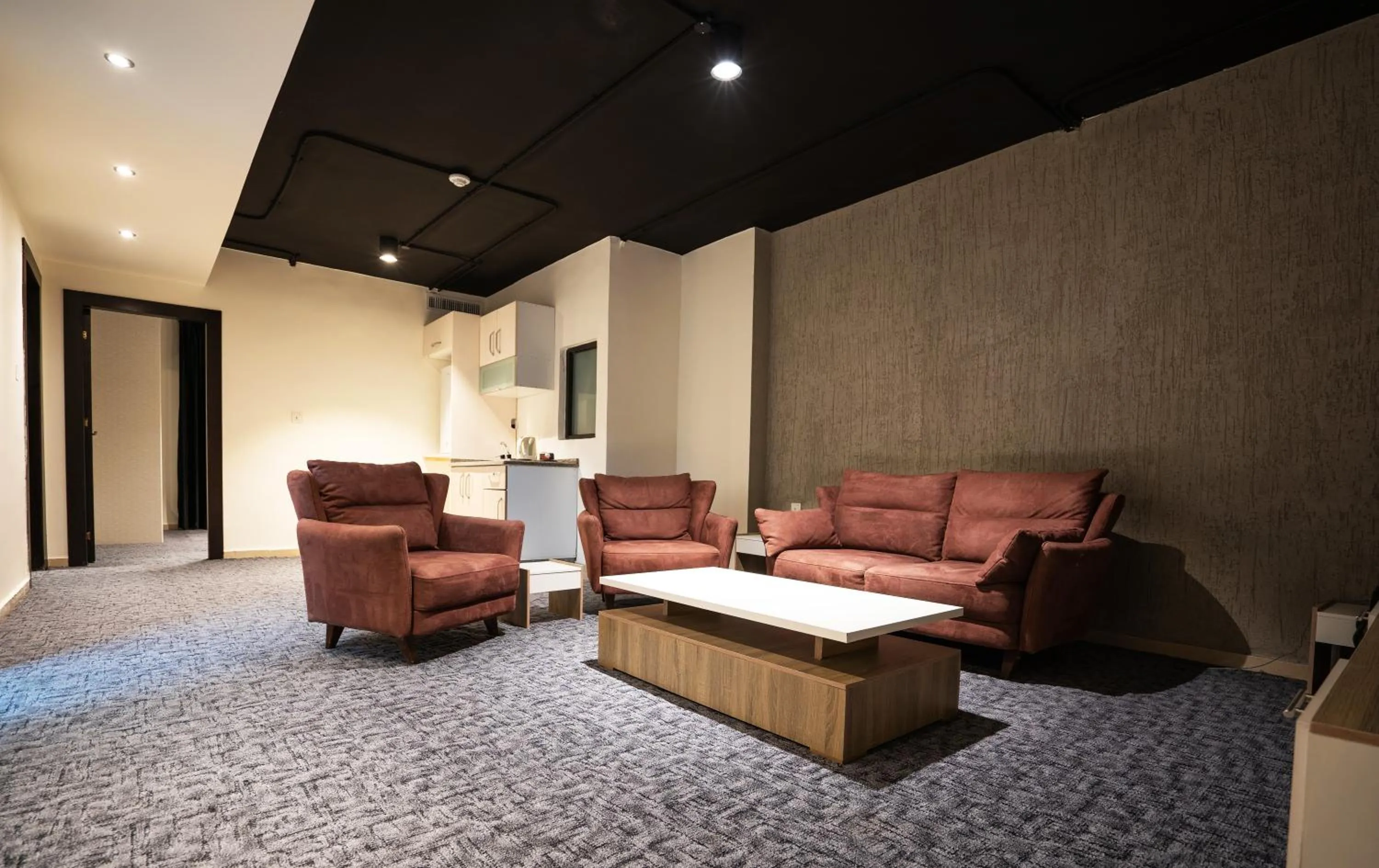 Living room in Diamond Hotel