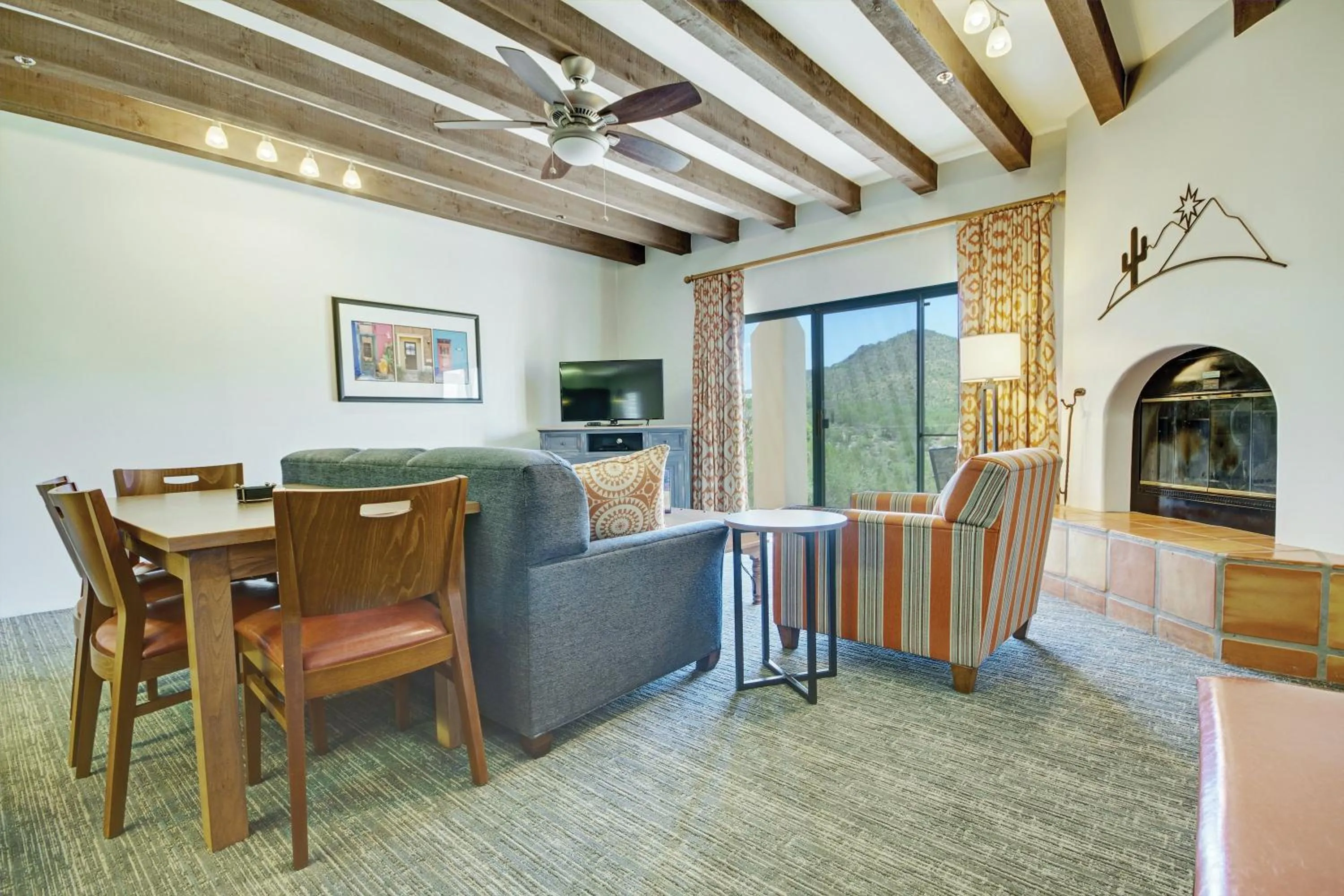 Living room in Starr Pass Golf Suites