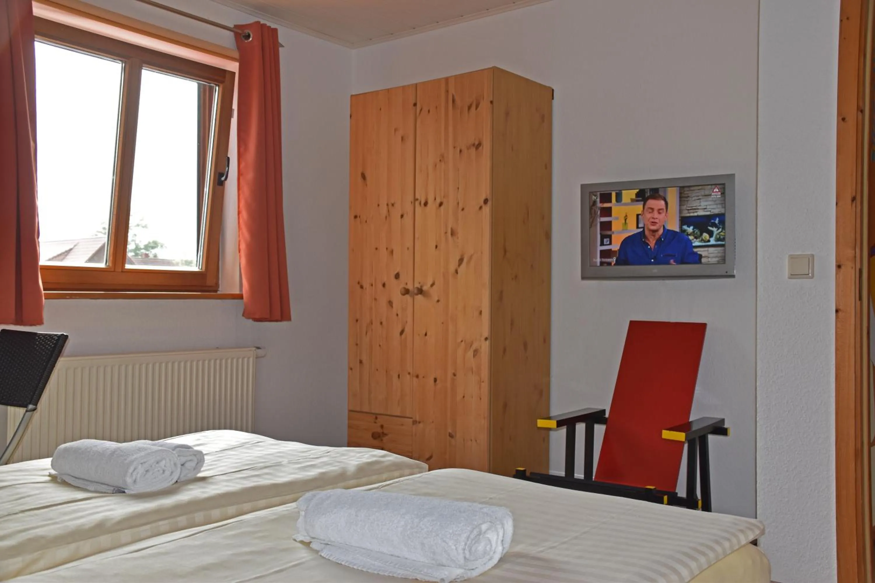 Bedroom, Bed in Ferienwohnung Uchte