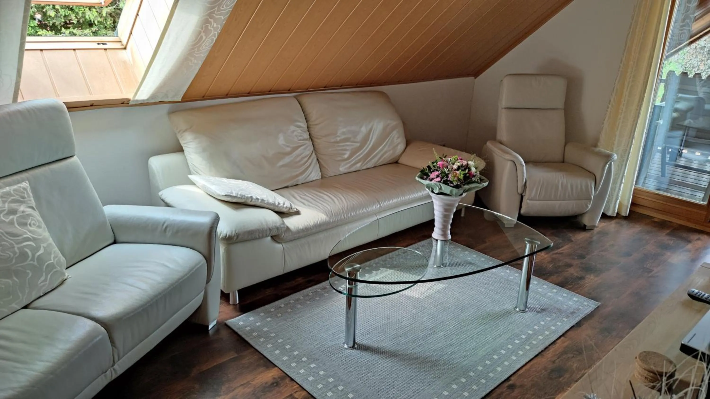 Living room in Ferienwohnung Uchte
