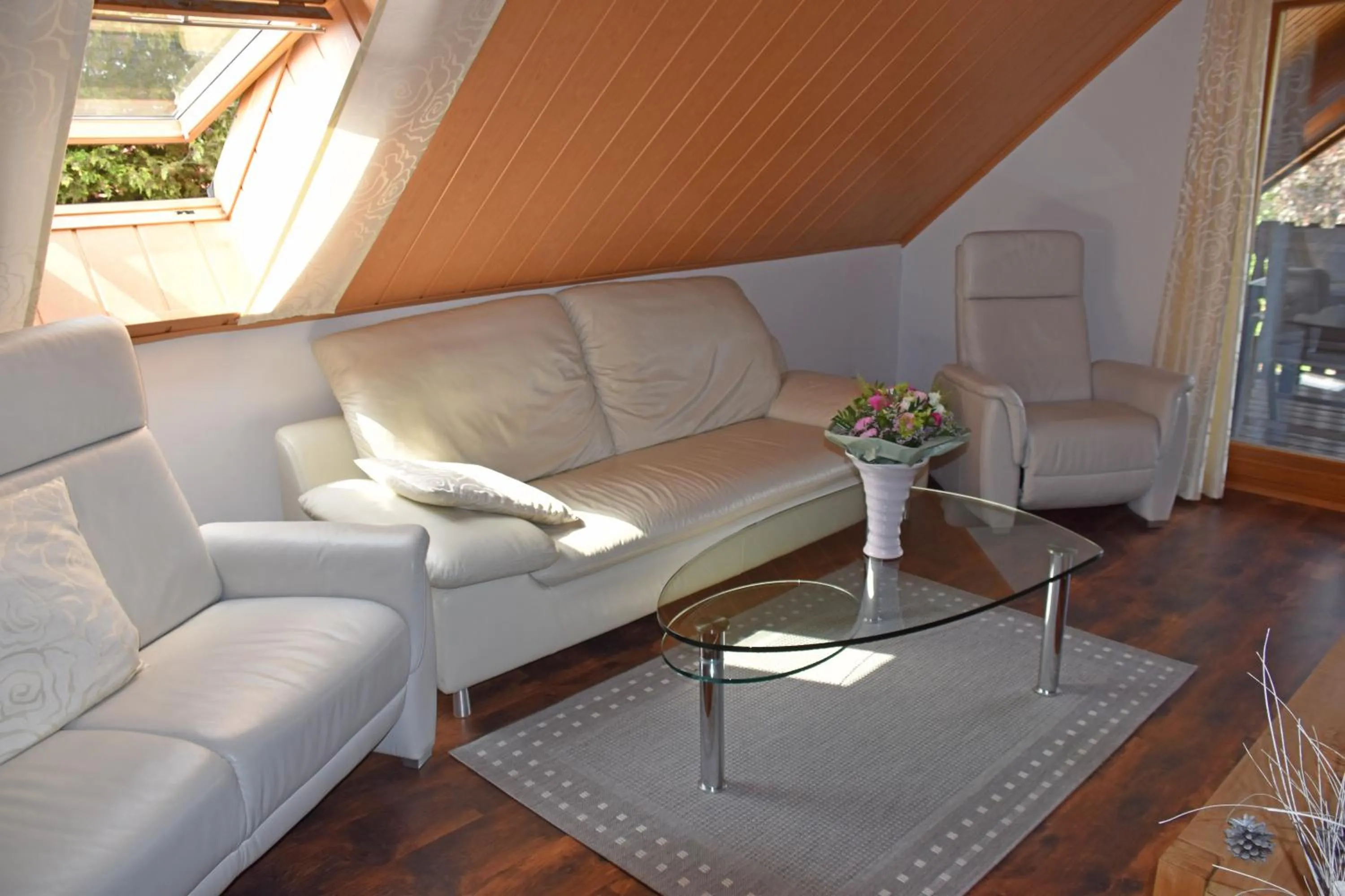 Living room in Ferienwohnung Uchte