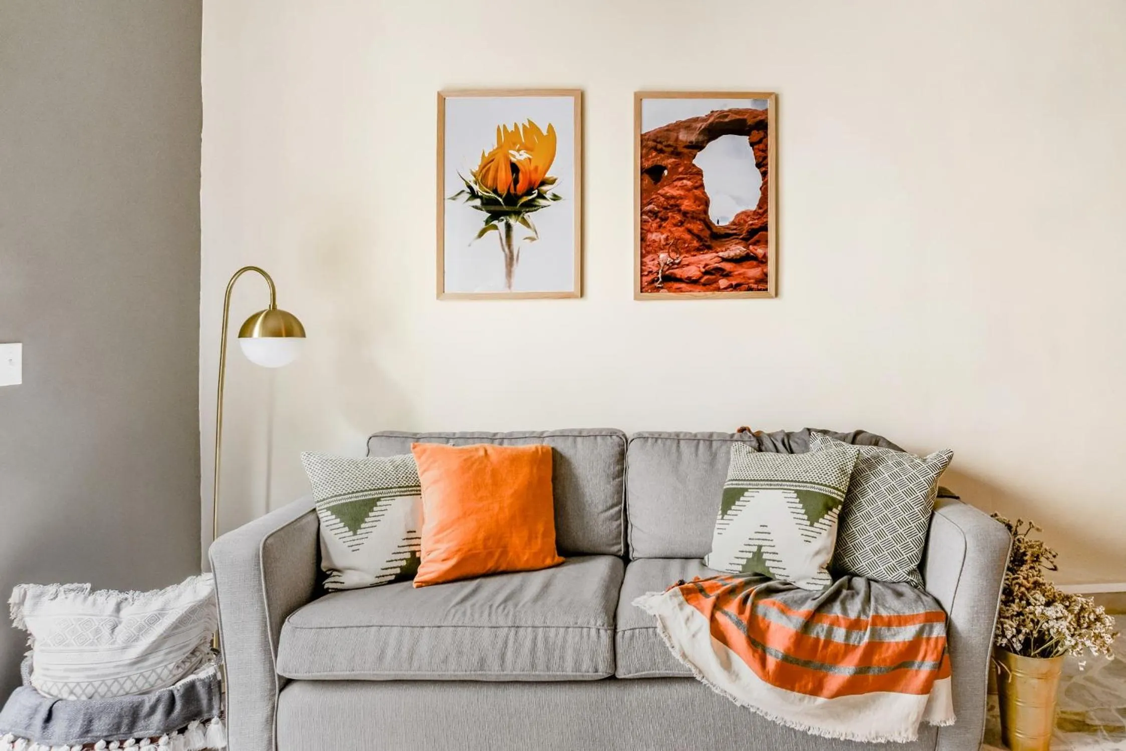 Living room in Casa Alexia