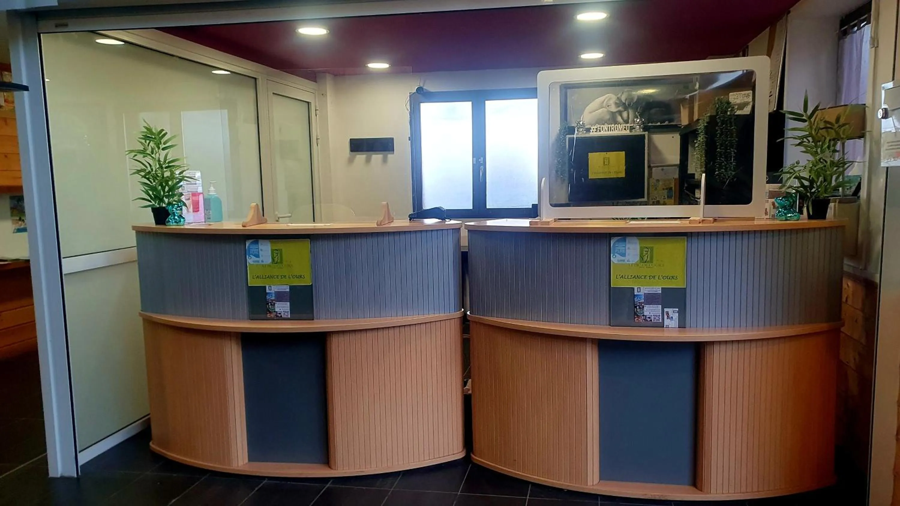 Lobby or reception in Résidence Le Pic de l'Ours