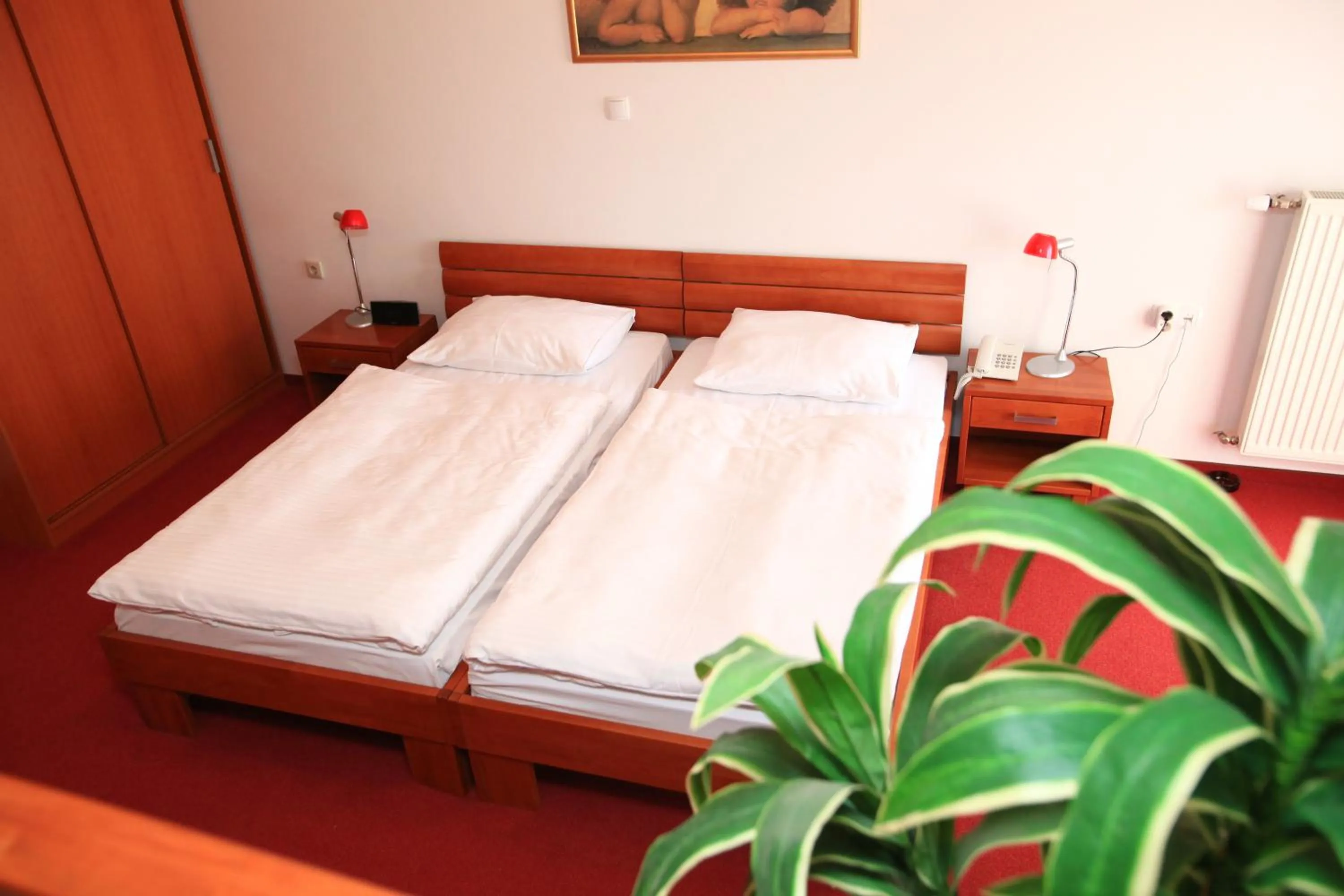 Shower, Bed in Hotel Orion