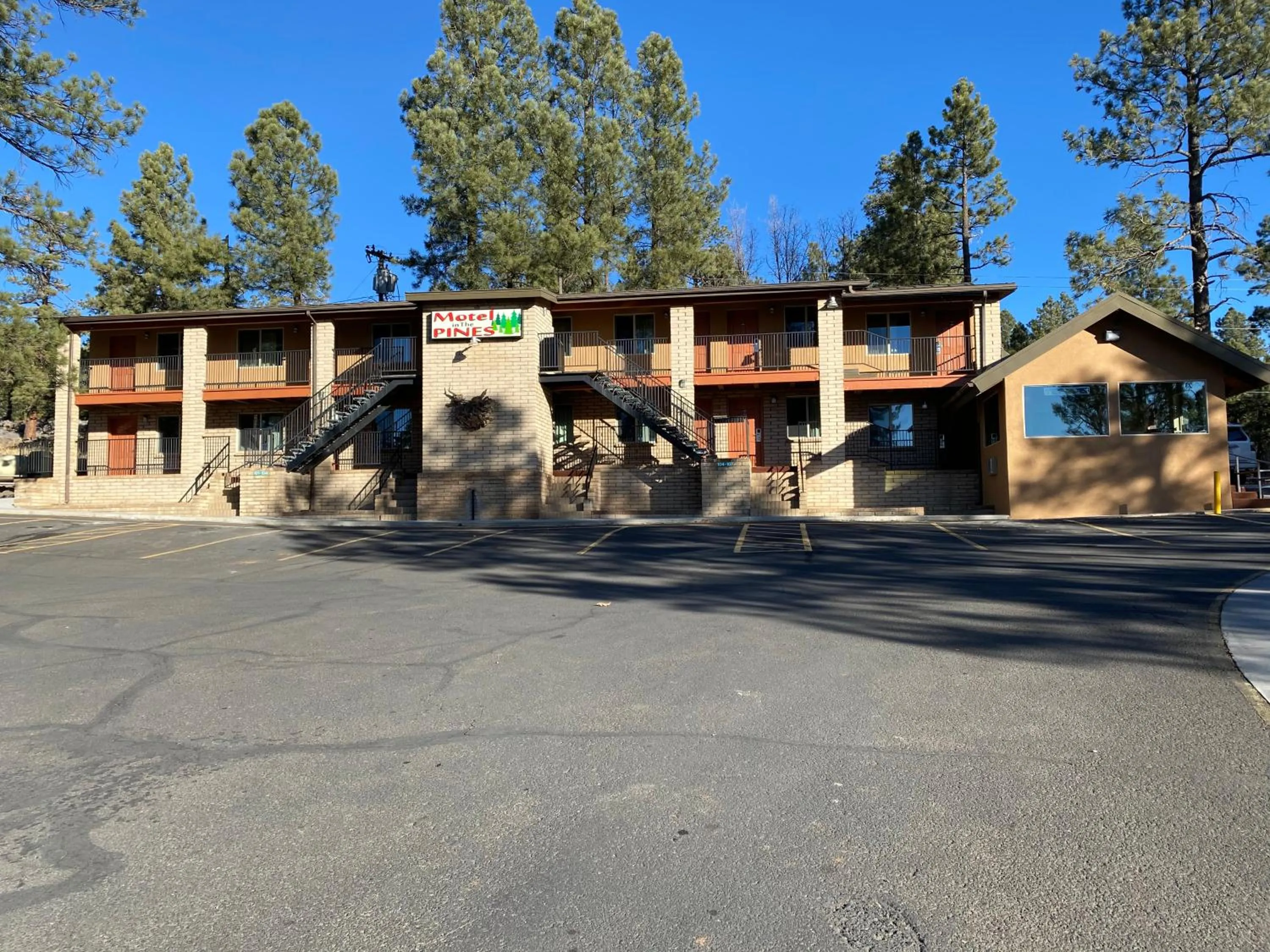 Property building in Motel In The Pines