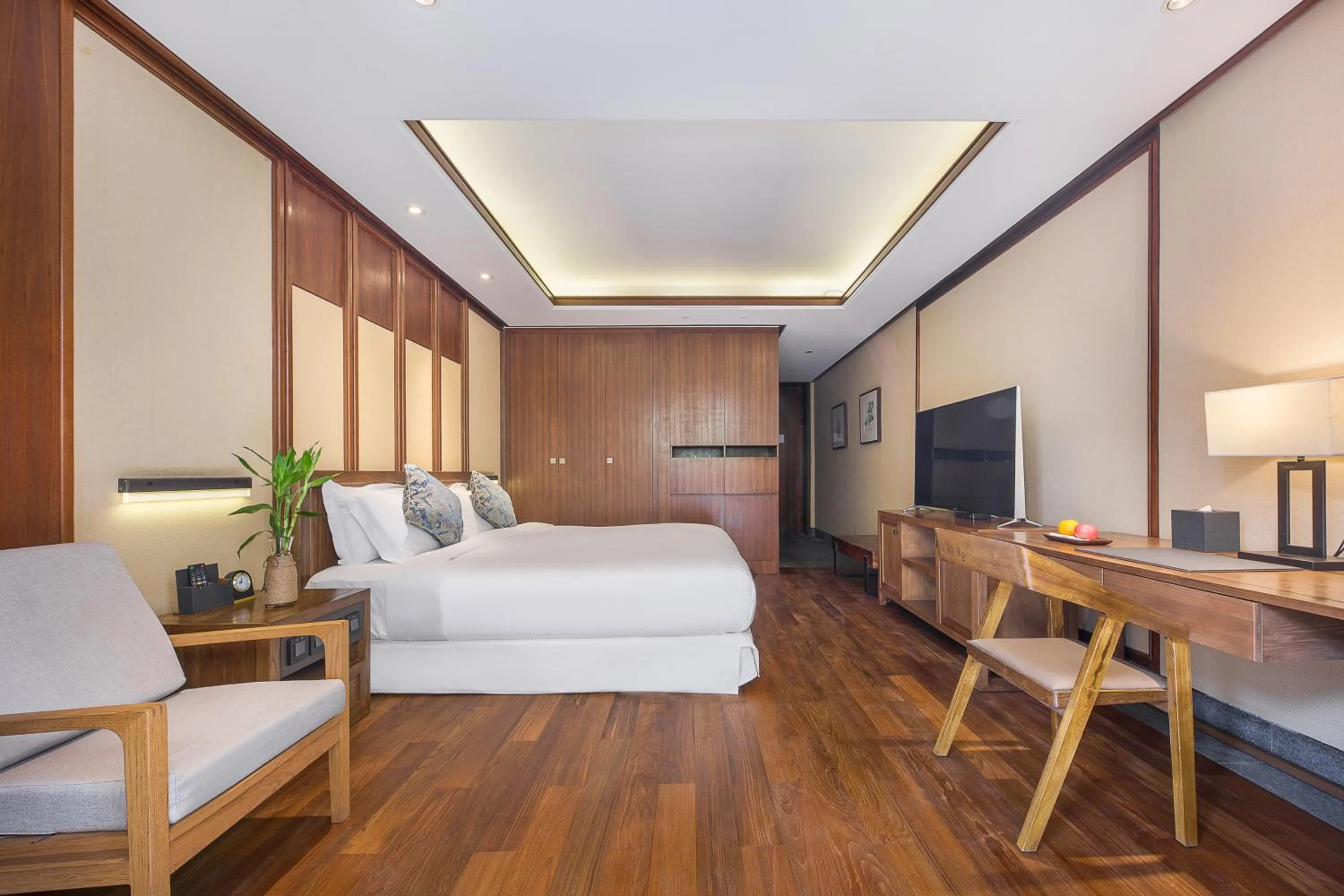 Photo of the whole room, Bed in Hefu Hotel