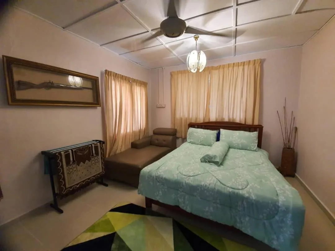 Bed in Hotel ali Imran