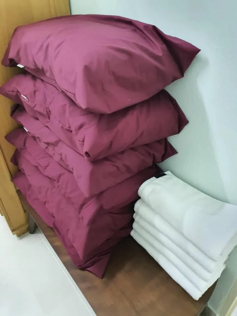 Bed in Hotel ali Imran