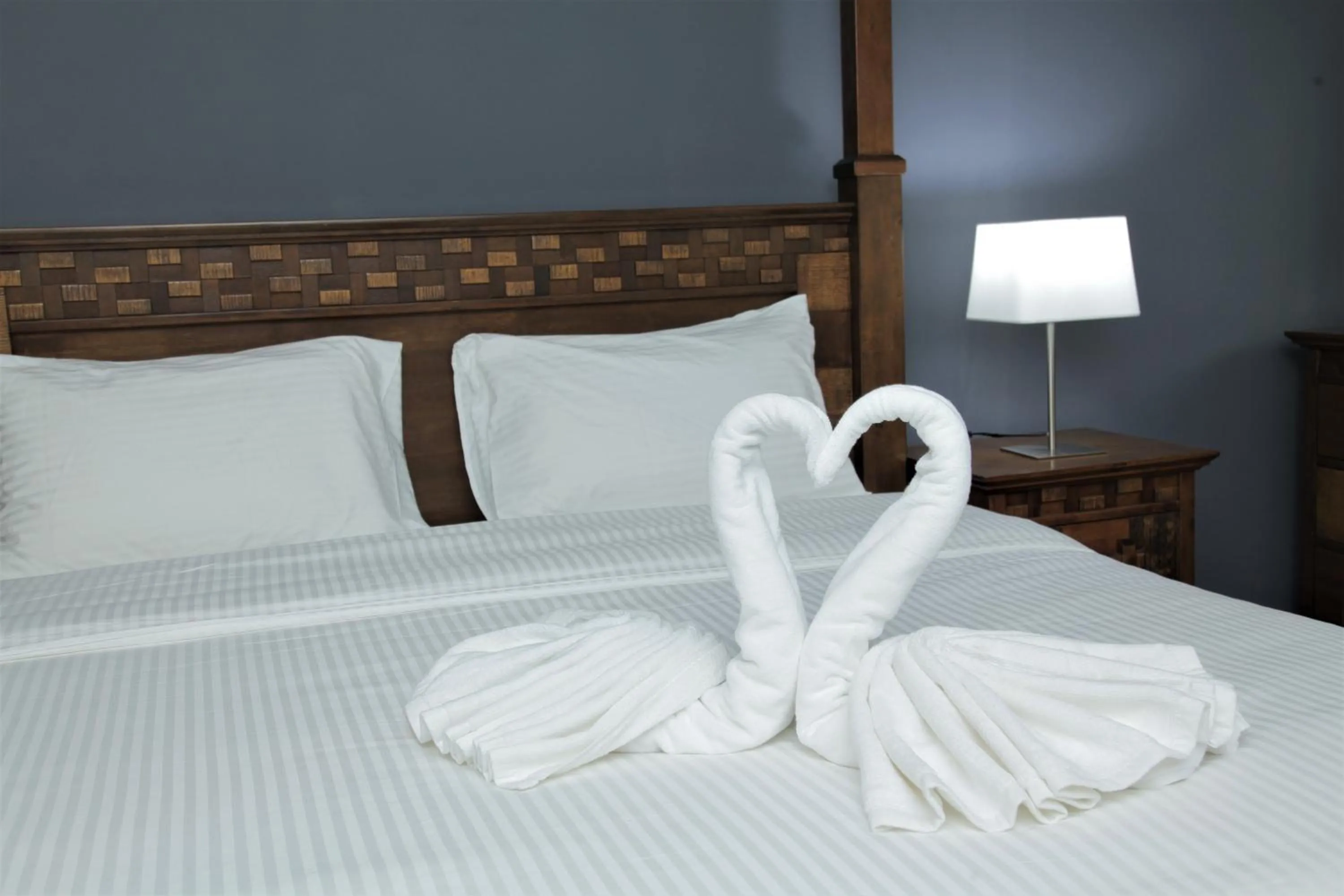 Bed in Hotel ali Imran