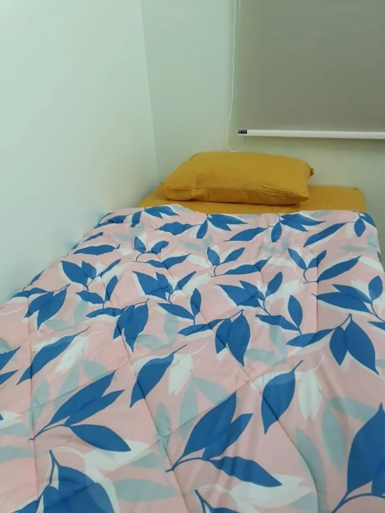 Bed in Hotel ali Imran