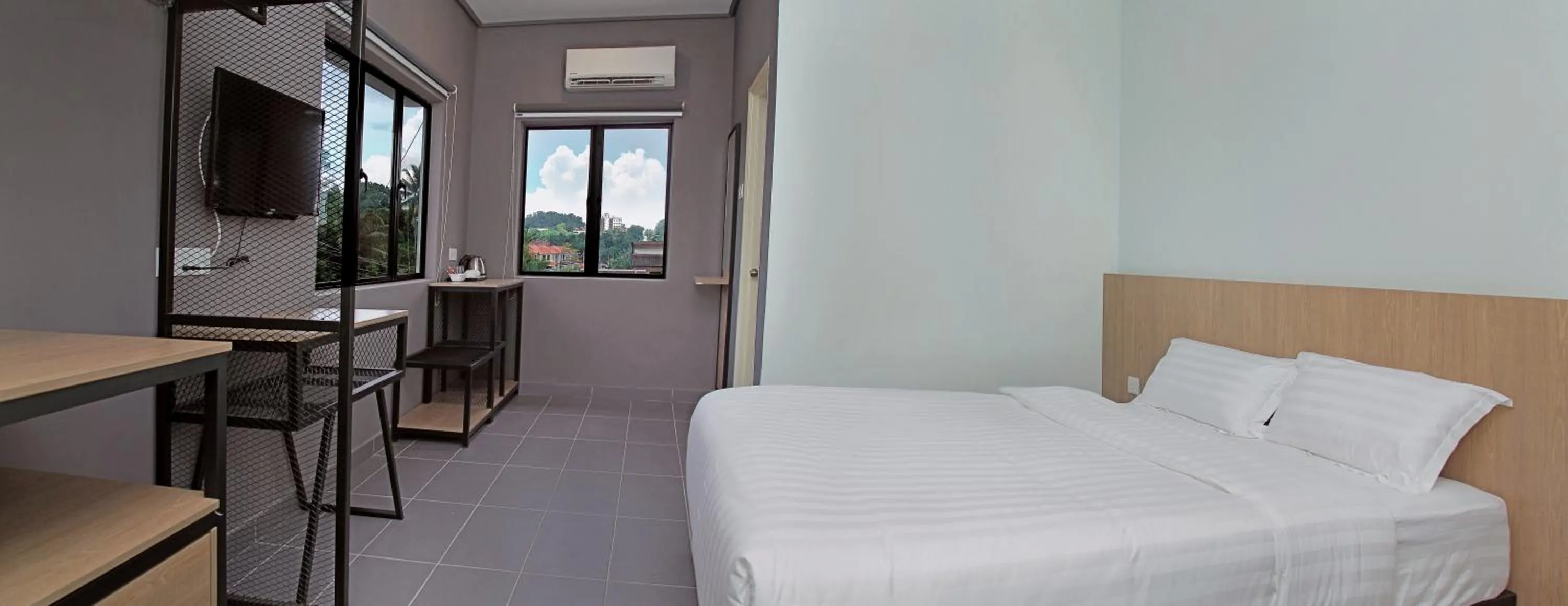 Bed in Hotel ali Imran