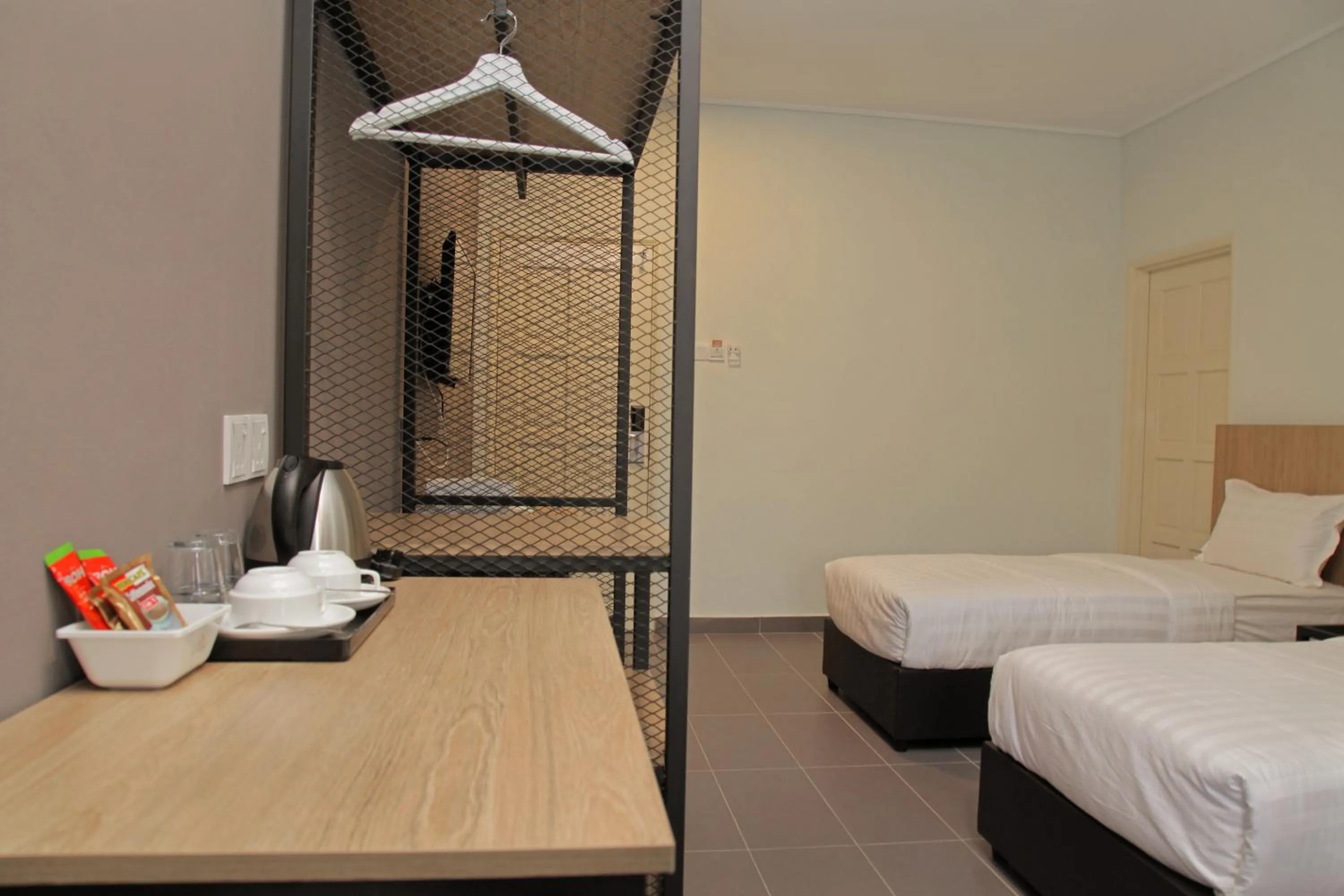 Bed in Hotel ali Imran