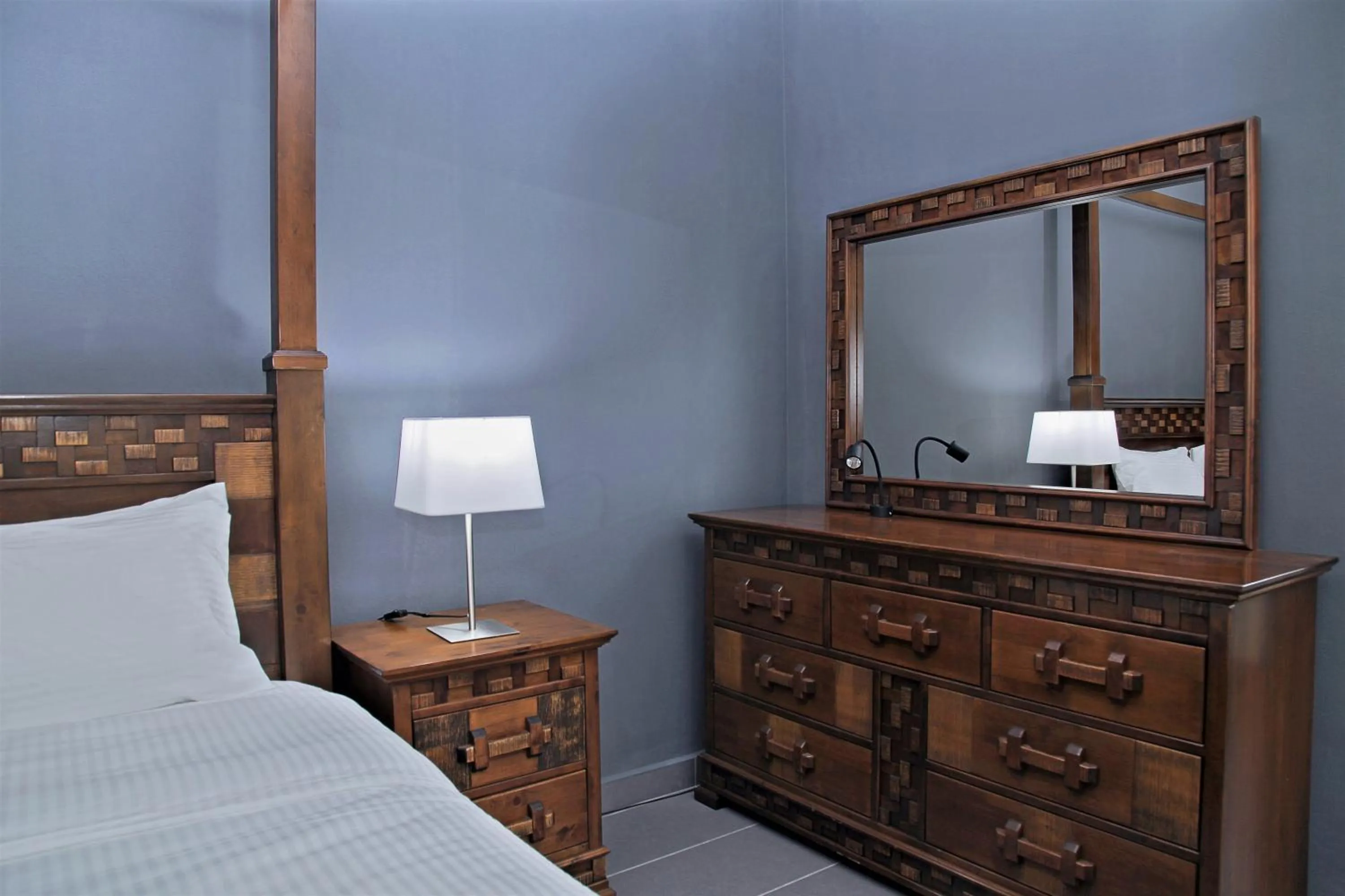 Bed in Hotel ali Imran