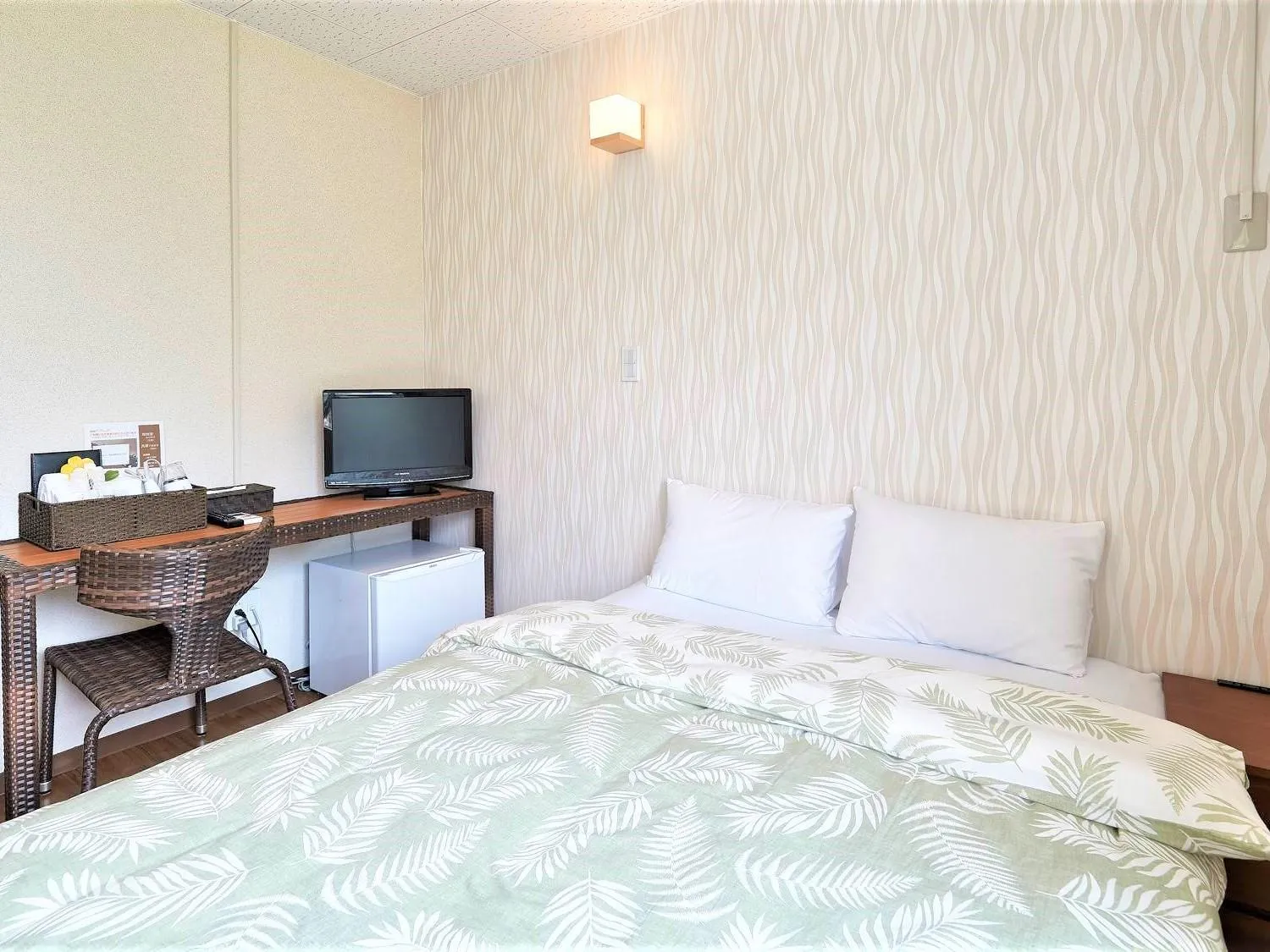 Bed in 民宿さざんか