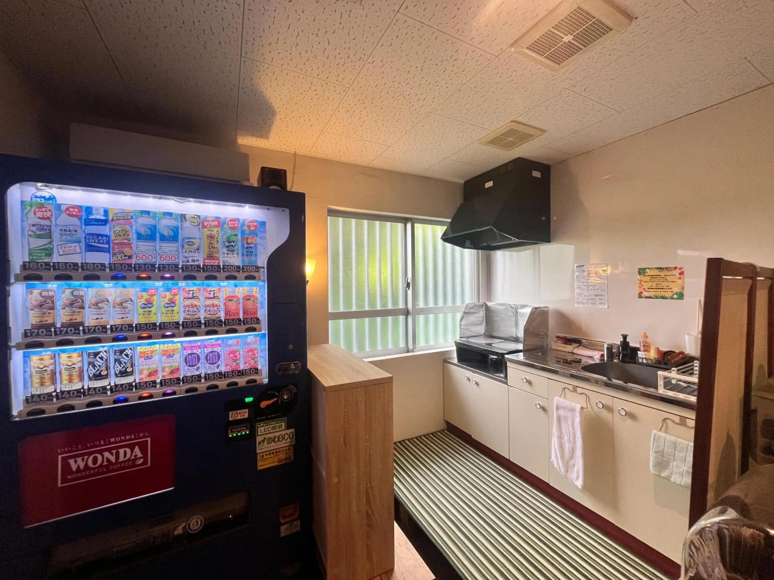 Area and facilities in 民宿さざんか