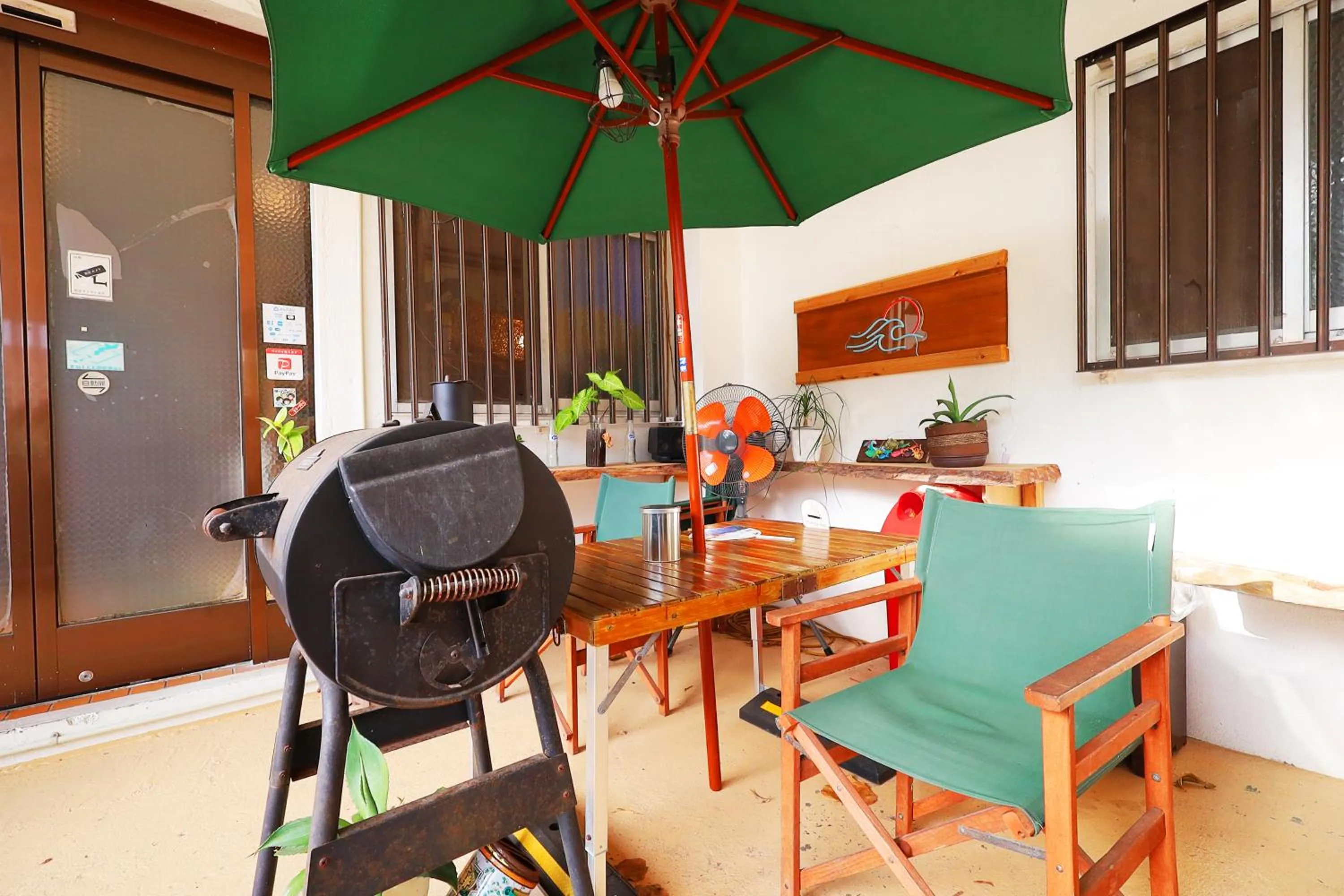 Area and facilities in 民宿さざんか