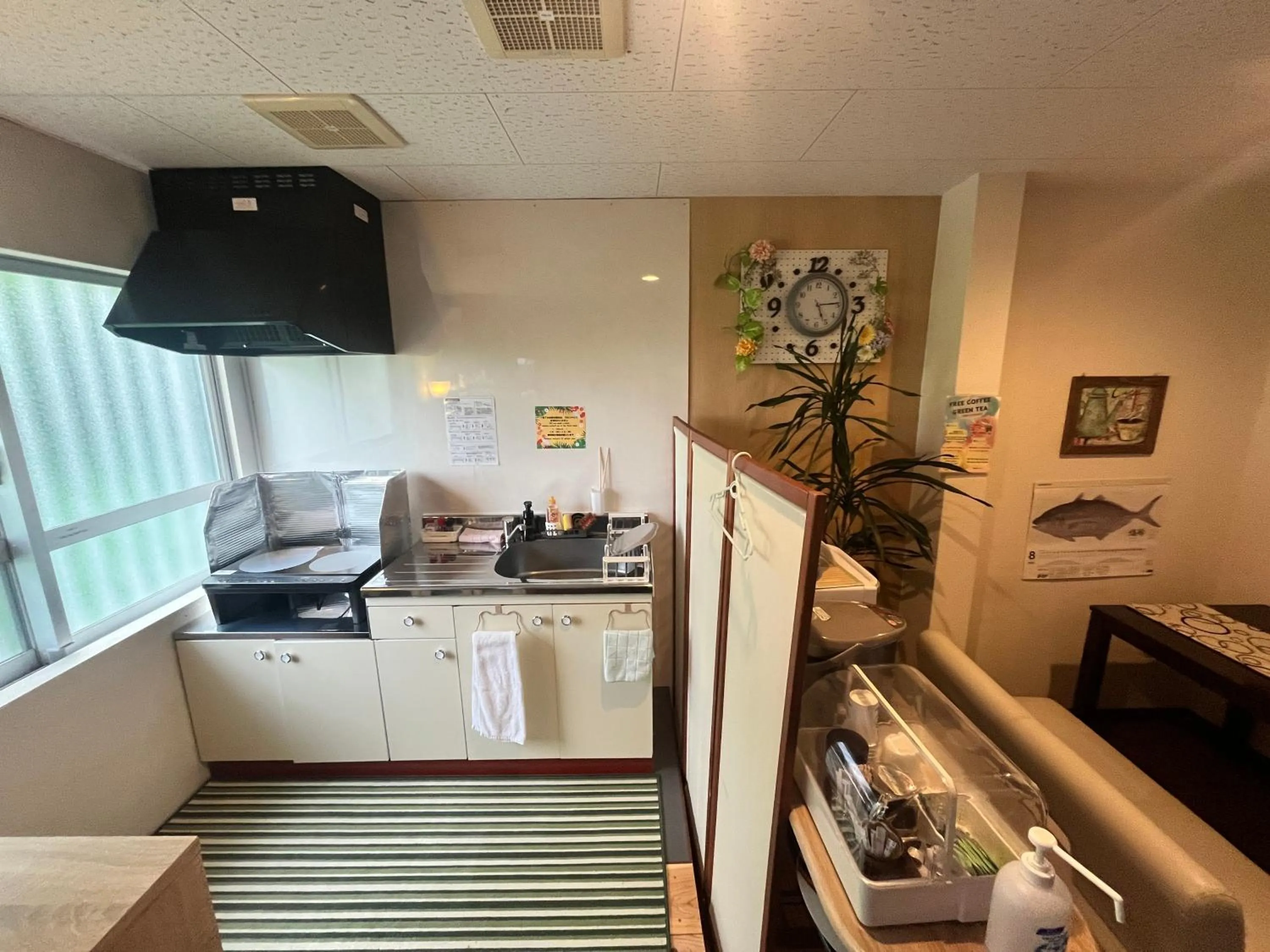 Area and facilities in 民宿さざんか