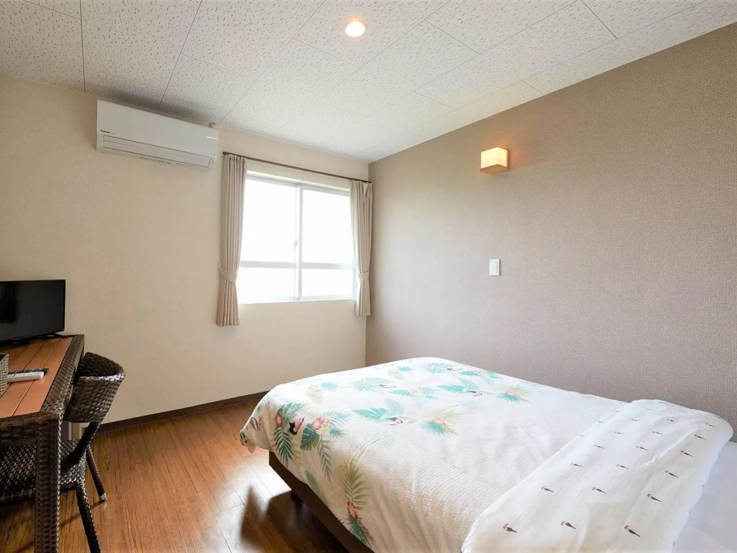 Bed in 民宿さざんか