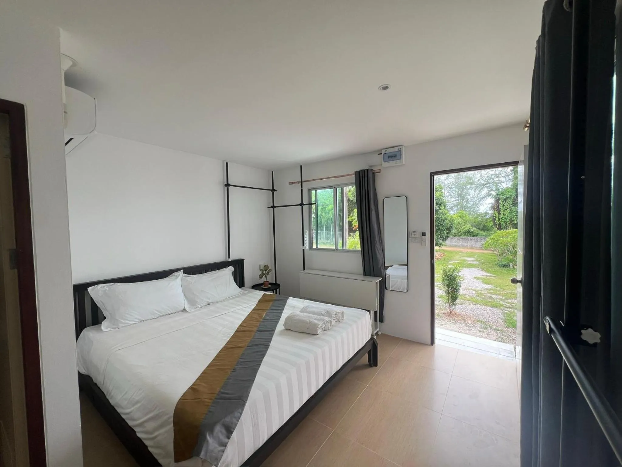 Bed in Aranya Resort Koh Lanta