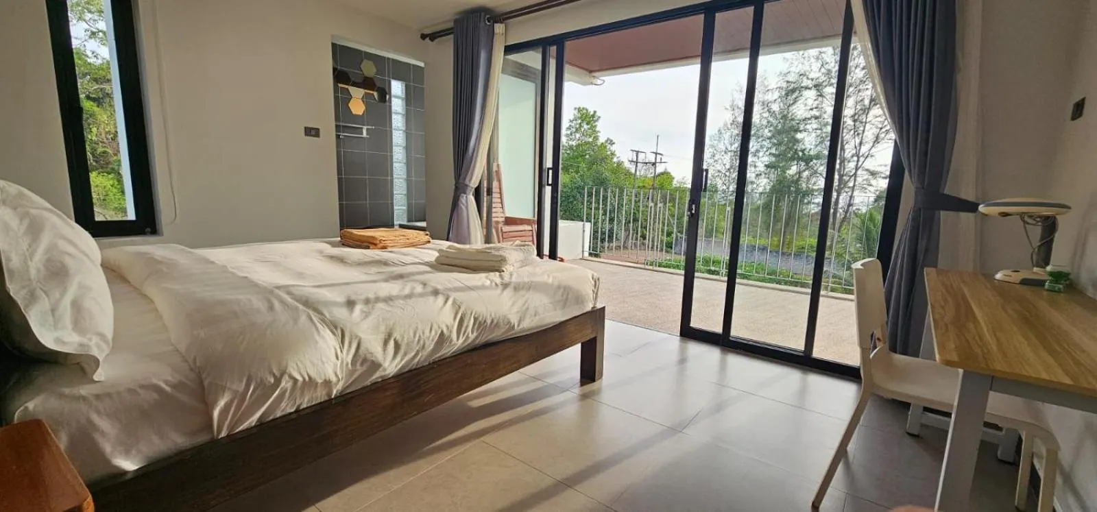 Bed in Aranya Resort Koh Lanta