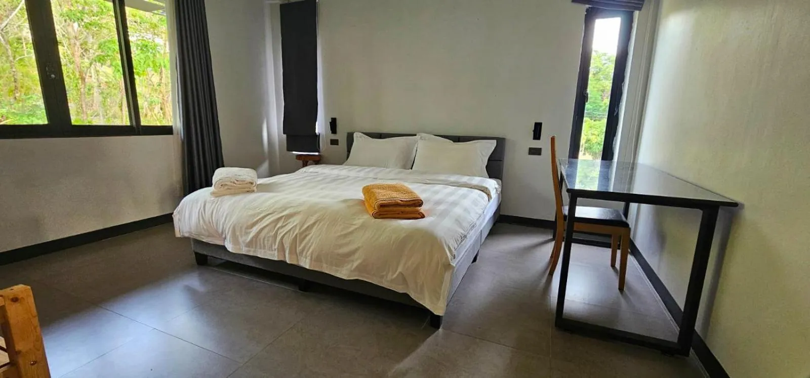 Bed in Aranya Resort Koh Lanta