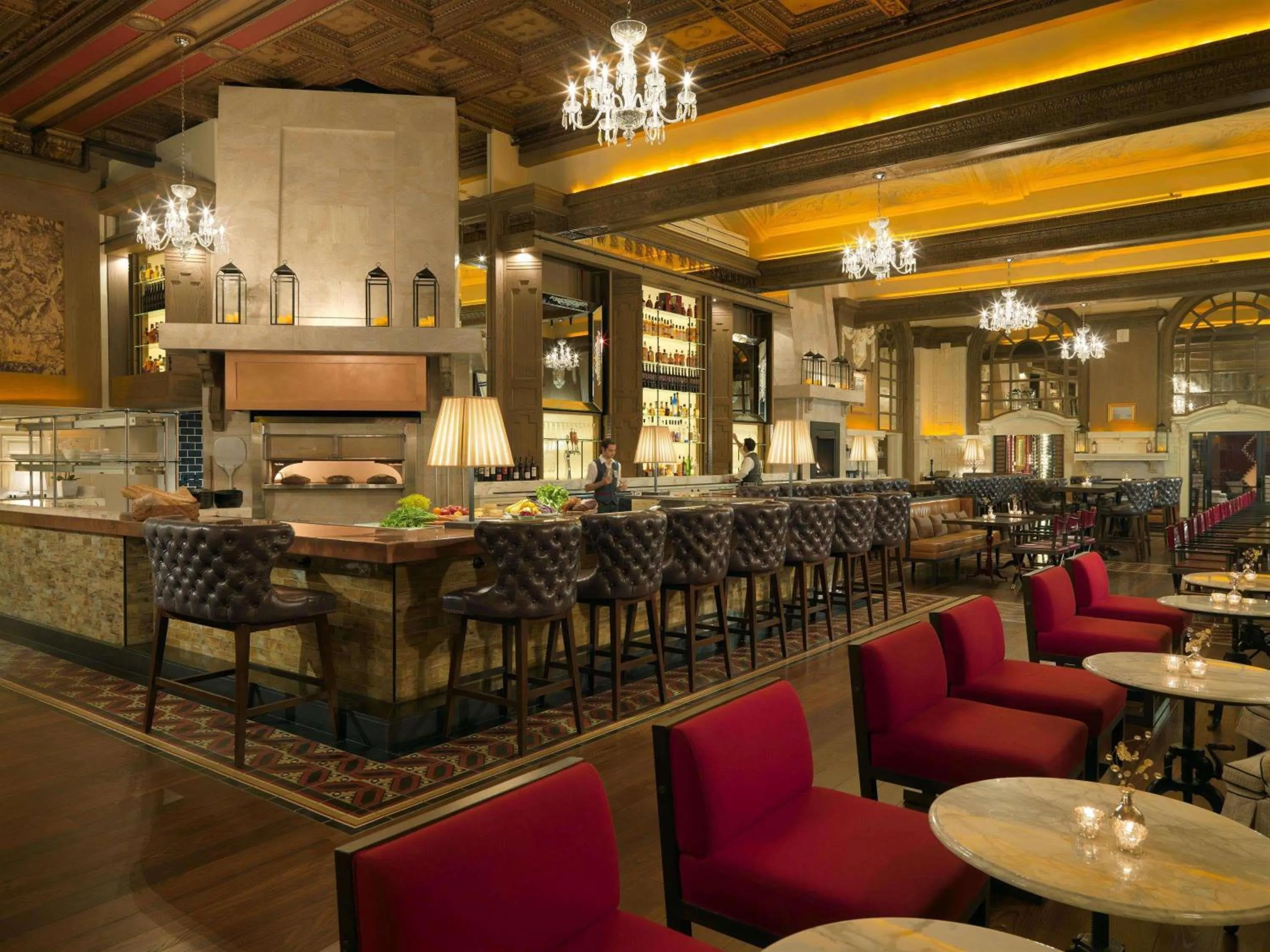 Lounge or bar in Fairmont Copley Plaza