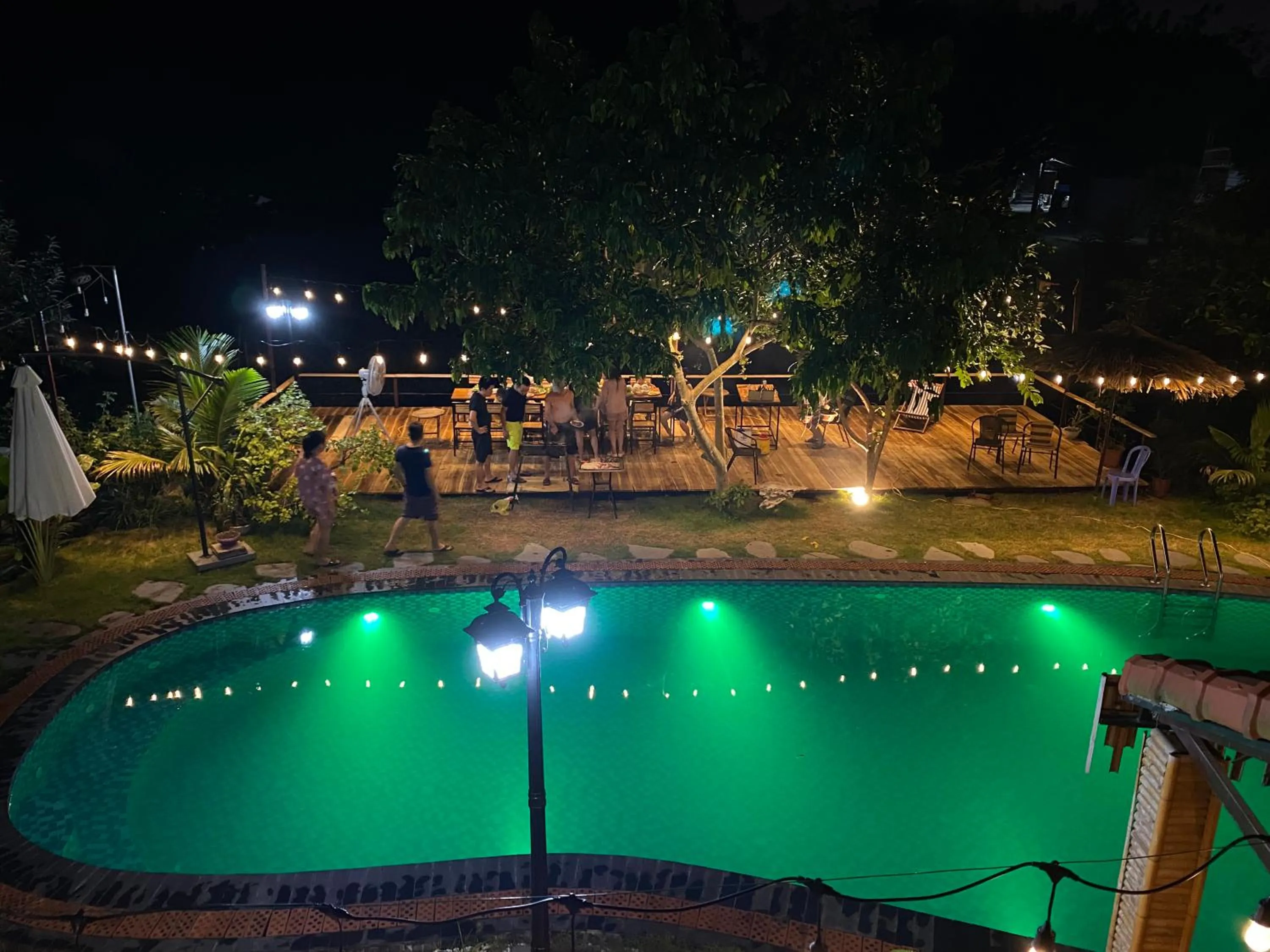 Swimming pool in Ninh Binh Valle Montana Homestay