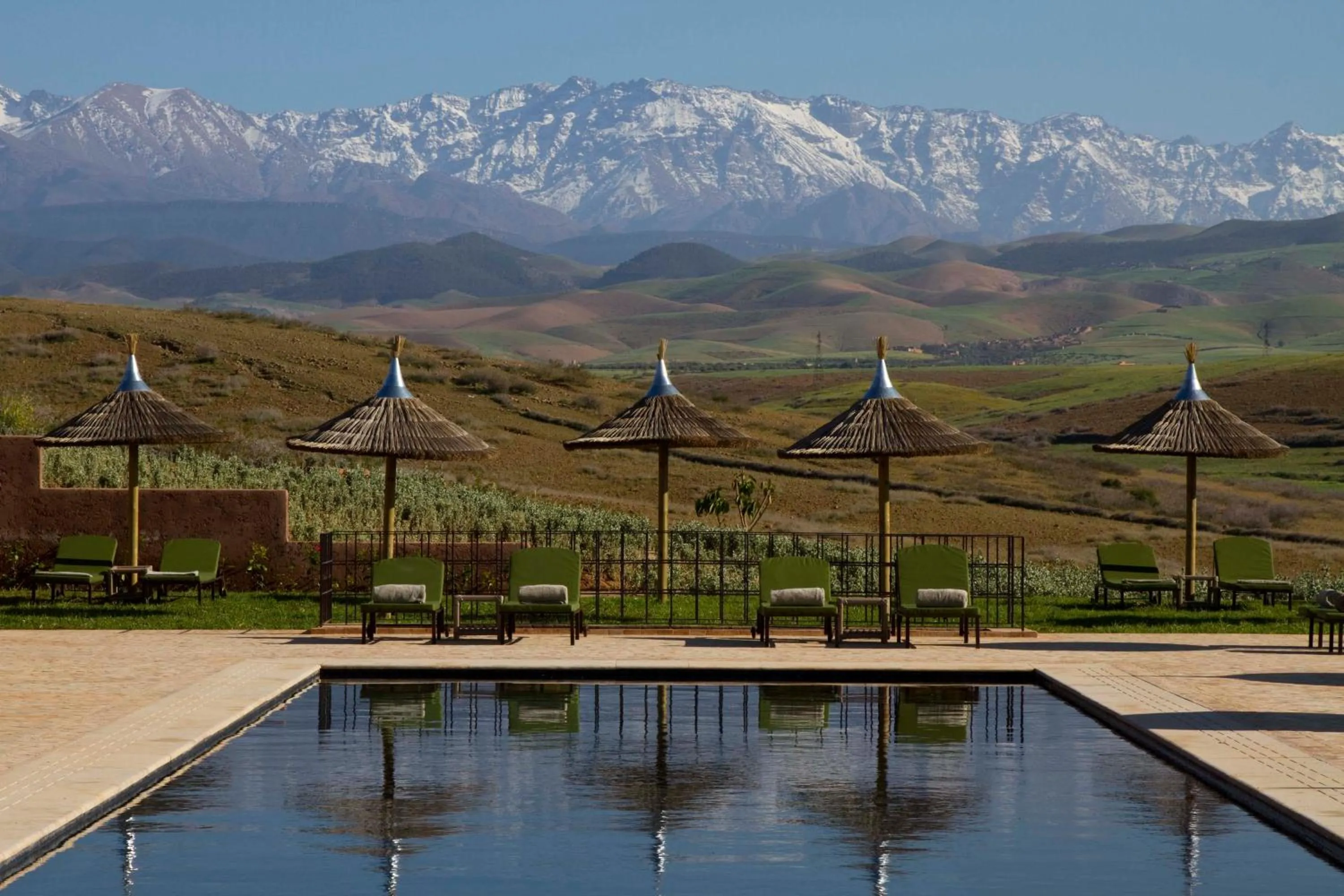 Mountain view in Le Palais Paysan