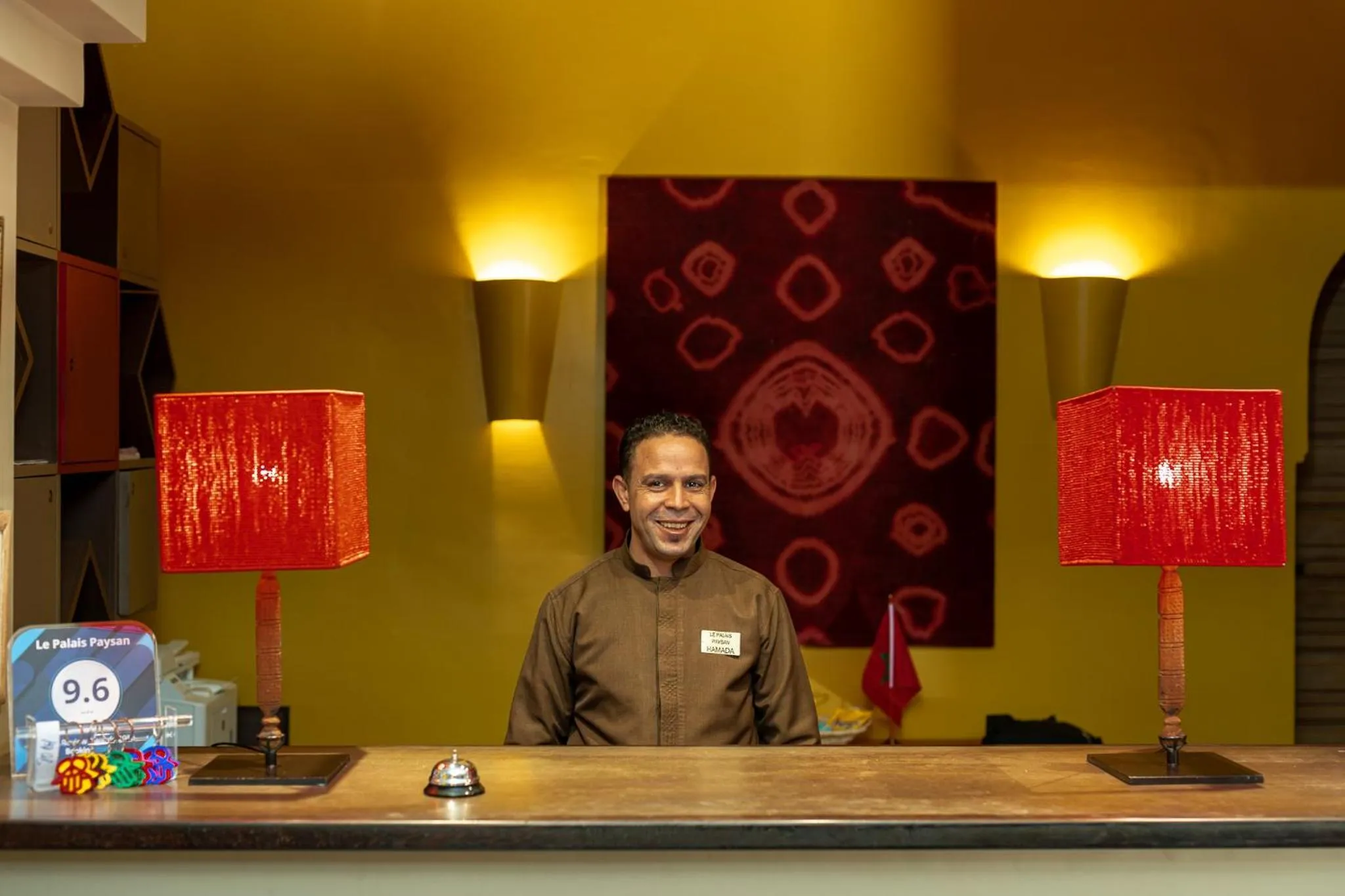 Staff in Le Palais Paysan