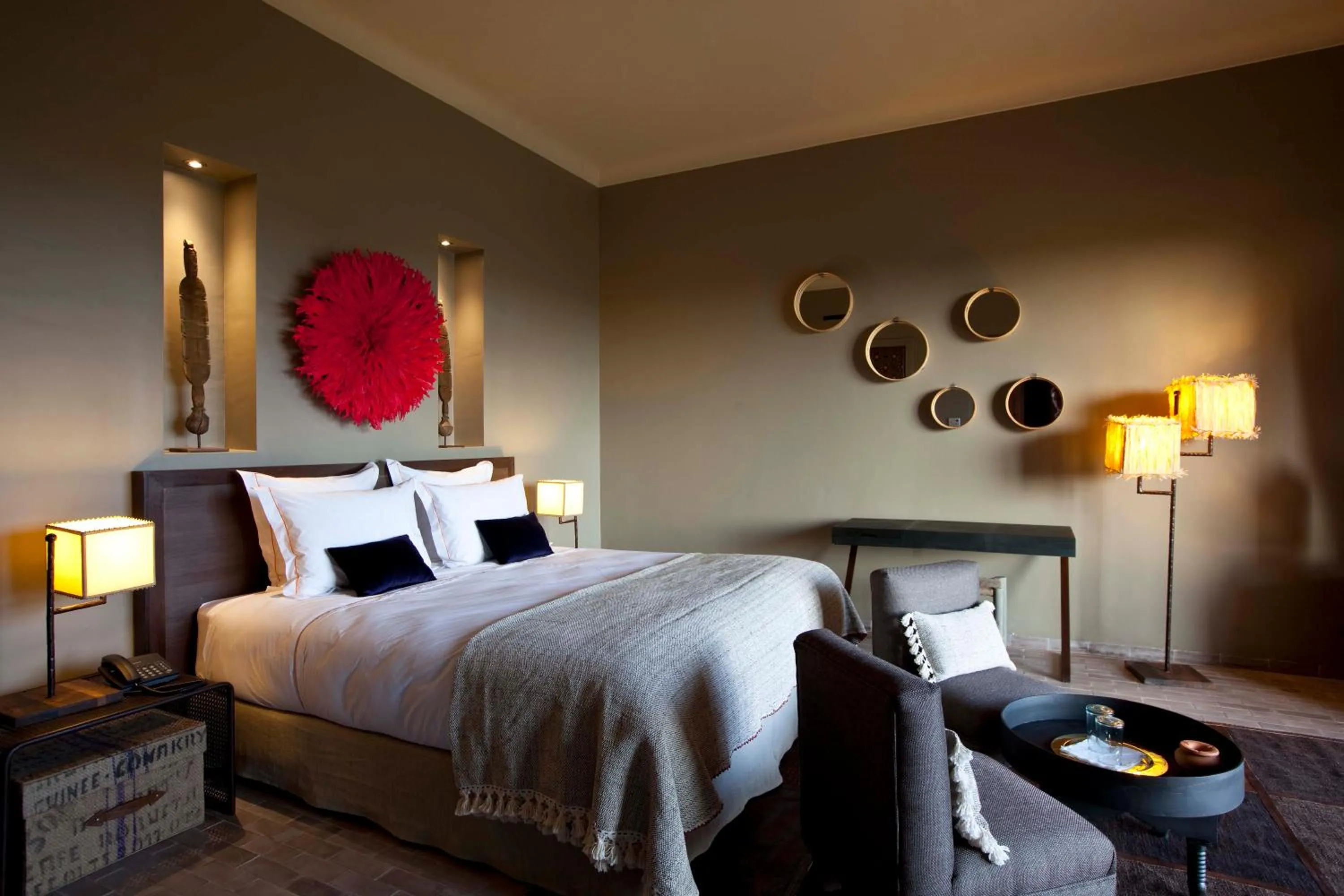 Bed in Le Palais Paysan