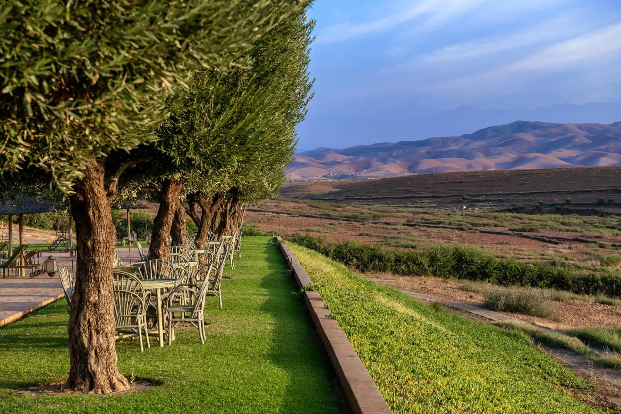 Natural landscape in Le Palais Paysan