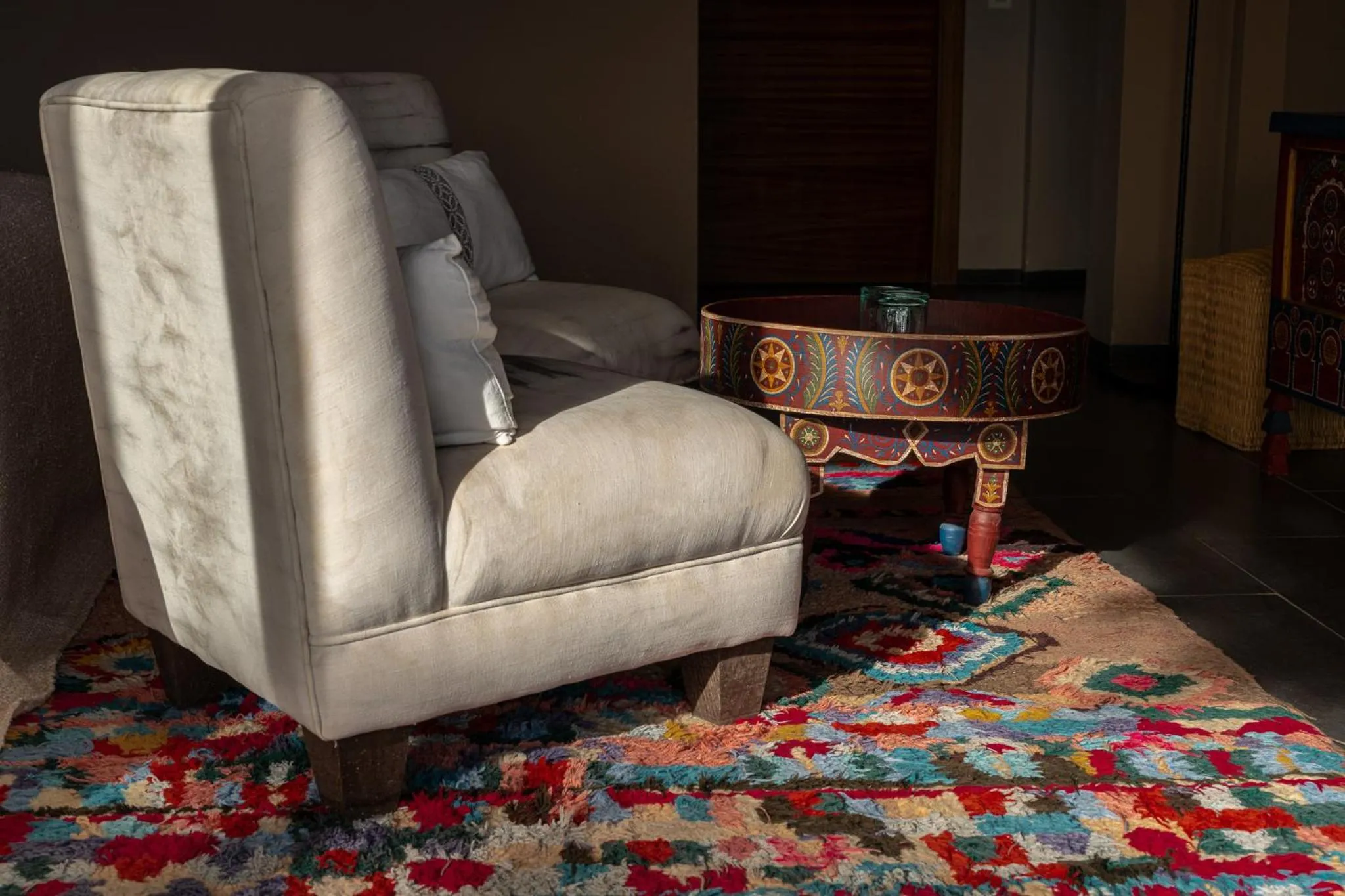 Living room in Le Palais Paysan