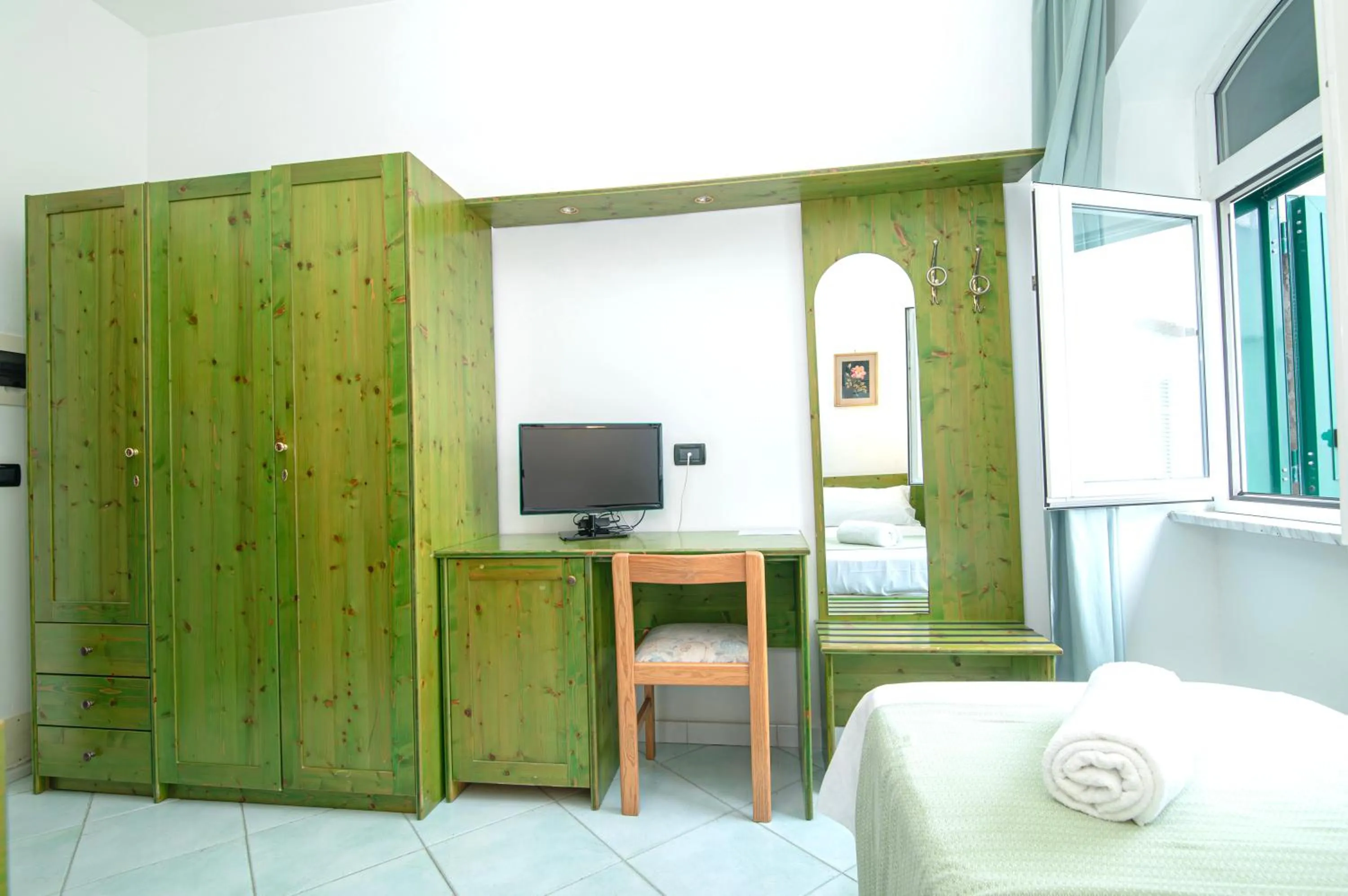 Bedroom, Bed in Hotel Pineta